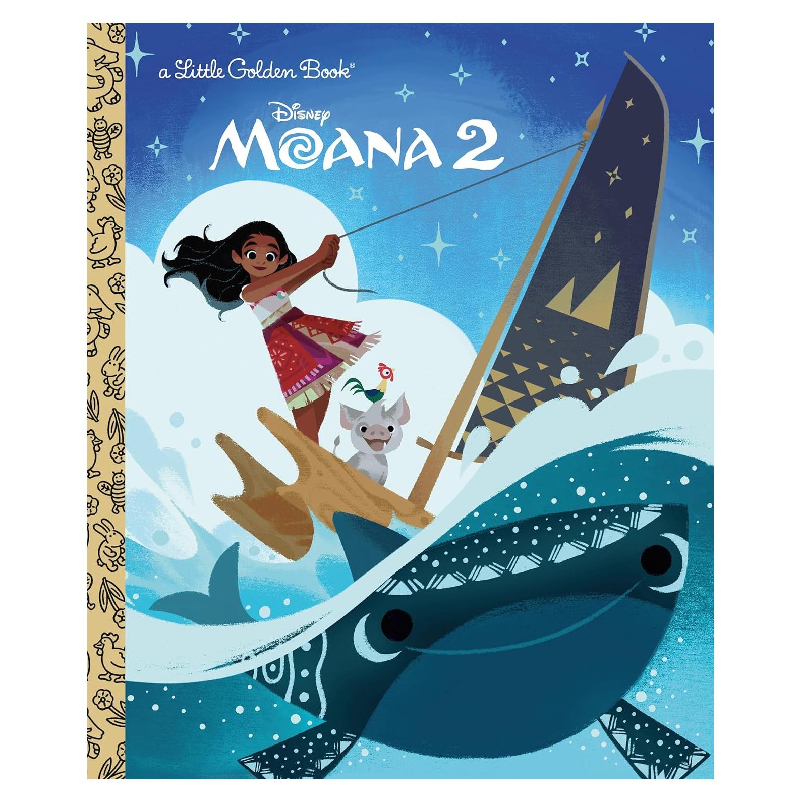 Disney Moana 2 Little Golden Book