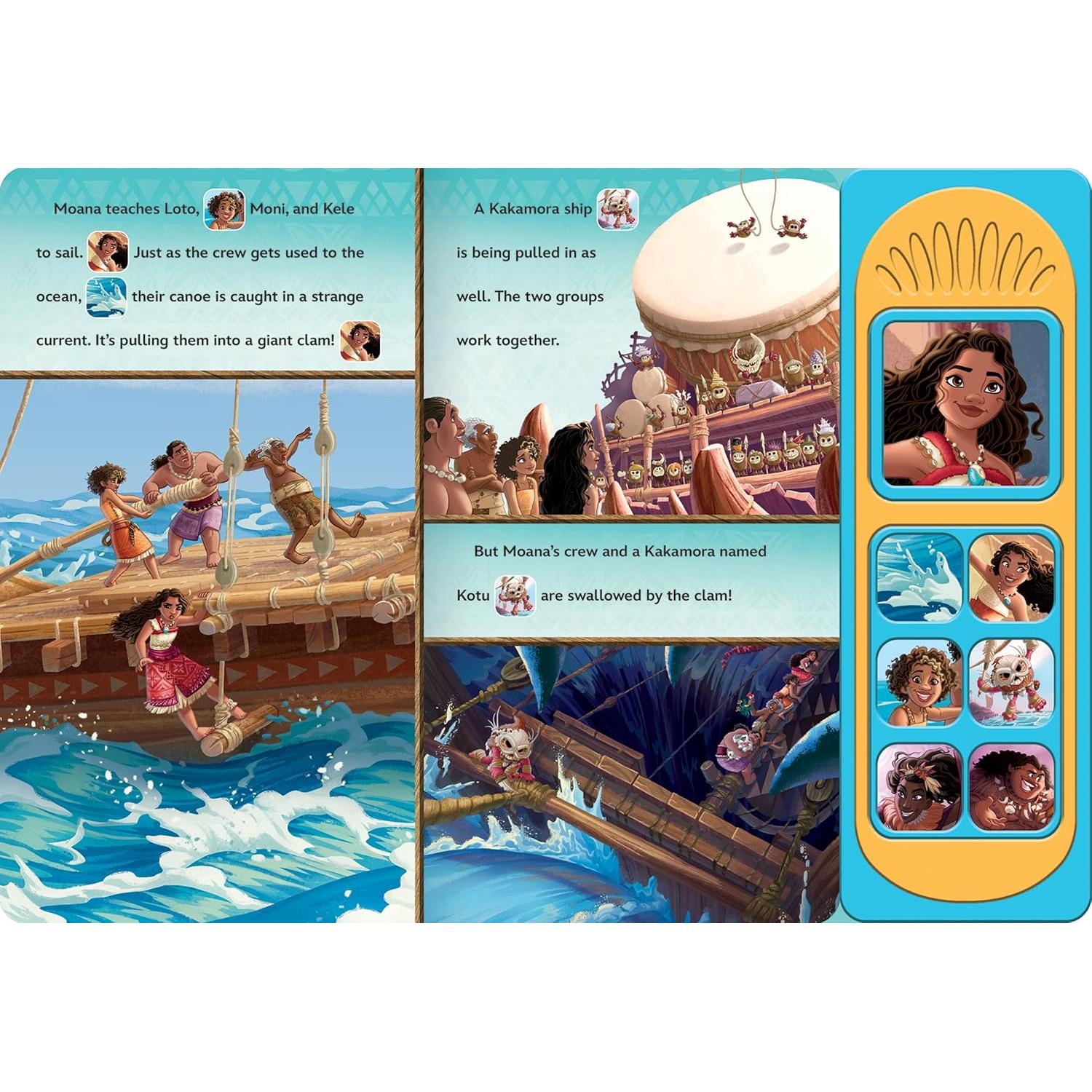 Disney Moana 2 - Moana's Voyage Sound Book - PI Kids