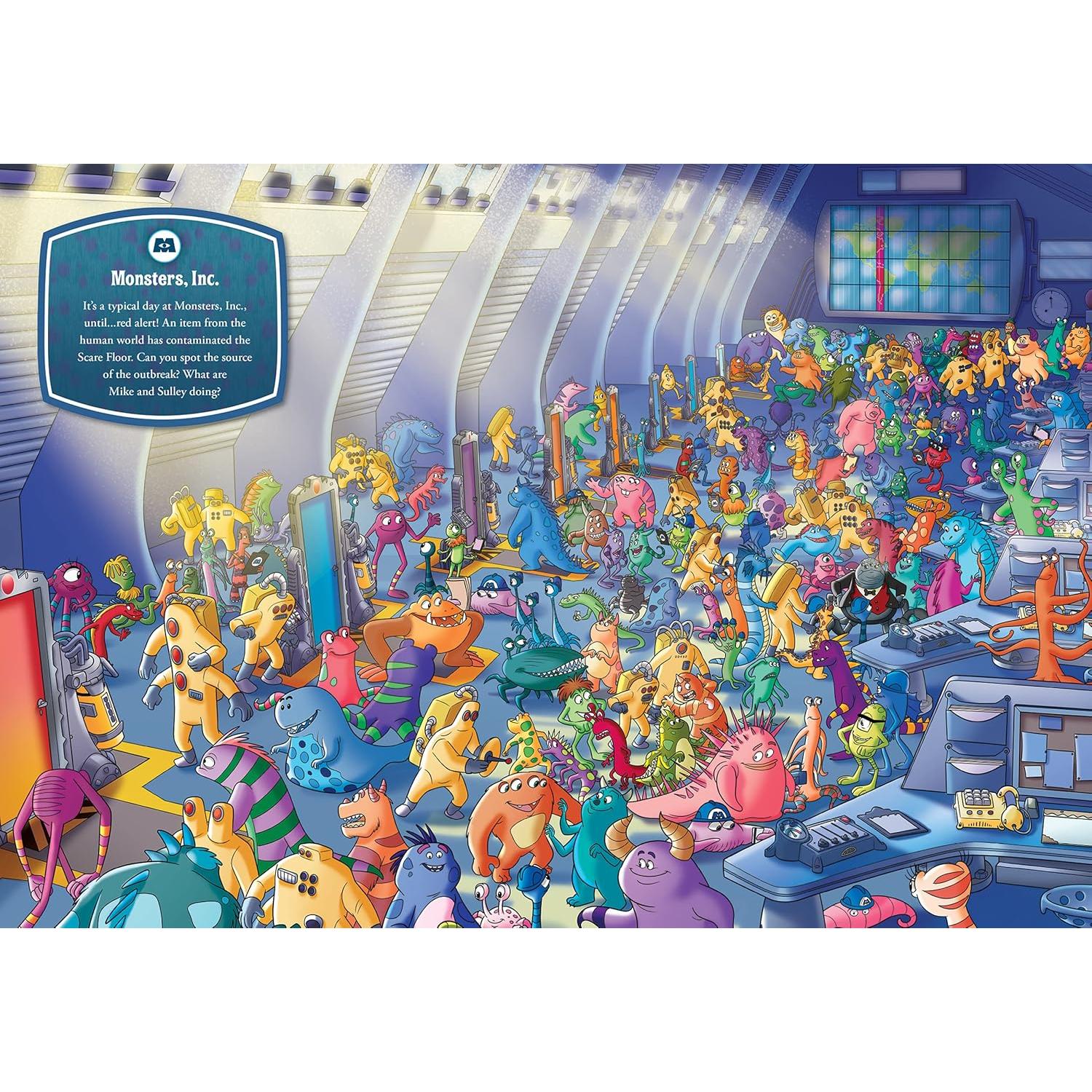 Disney - Toy Story, Moana, Monsters Inc., and More! - Who Do You See? Look and Find Activity Book - PI Kids