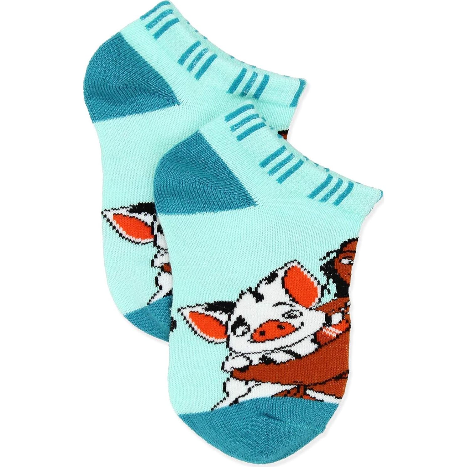 Conjunto 6 pares calcetines Moana Disney para niñas