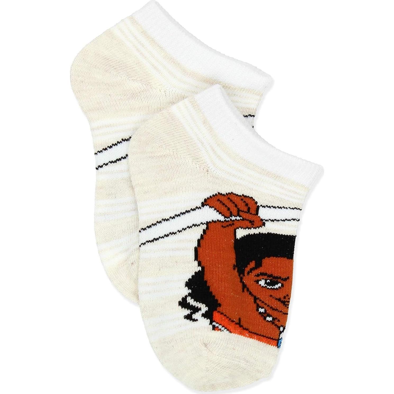 Conjunto 6 pares calcetines Moana Disney para niñas