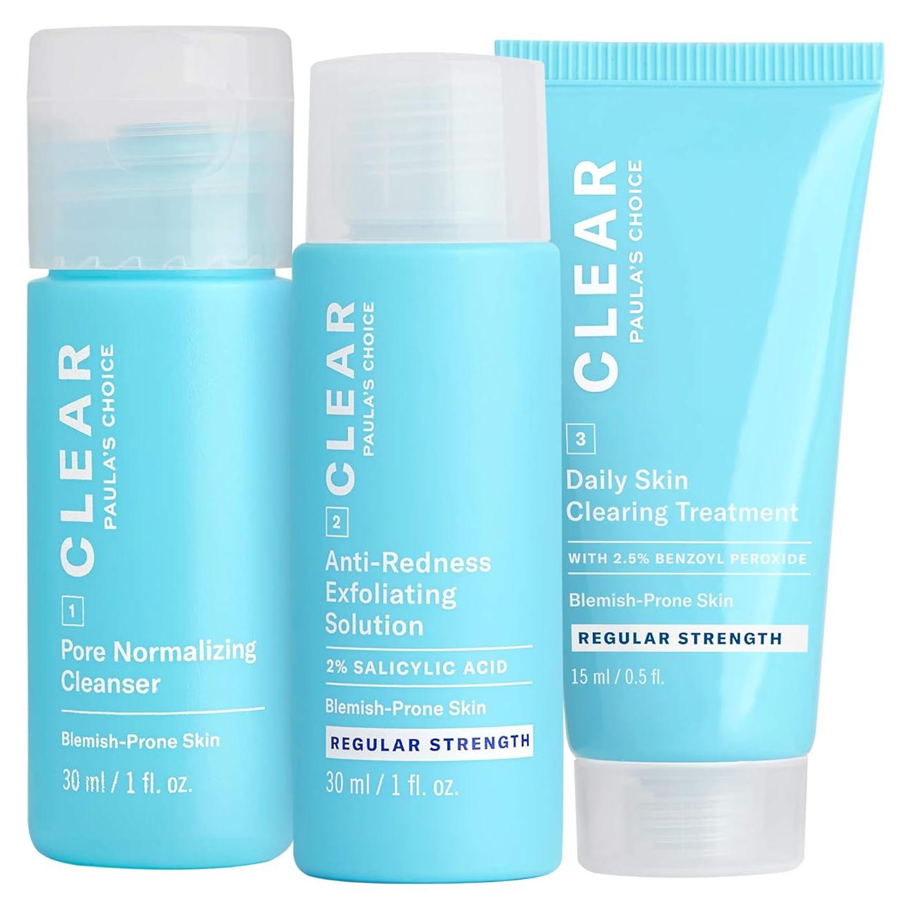 Kit para el acné Paula's Choice 3 piezas - Sin fragancia