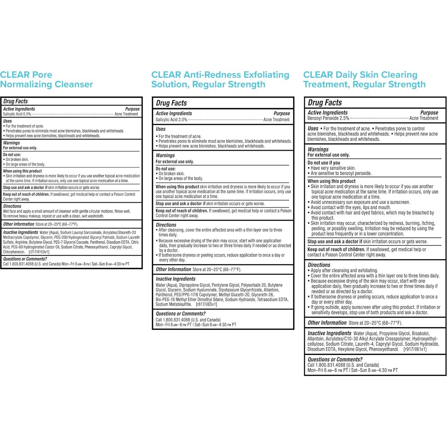 Kit para el acné Paula's Choice 3 piezas - Sin fragancia