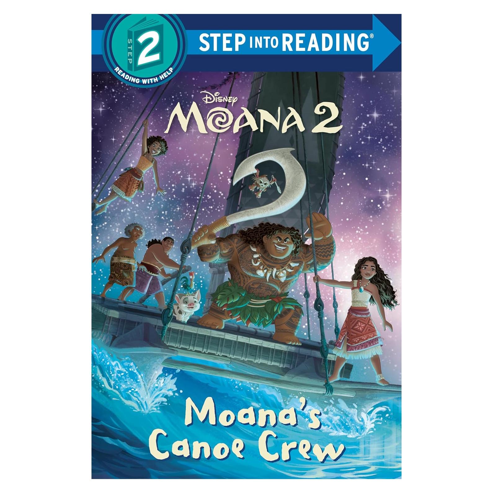 Moana's Canoe Crew (Disney Moana 2) (Step into Reading)