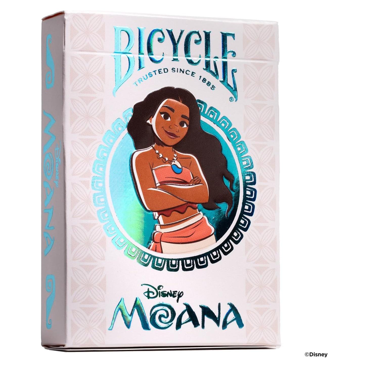 Baraja de Jugar Moana Disney - Bicycle - 84.8g - 9.2x6.5cm