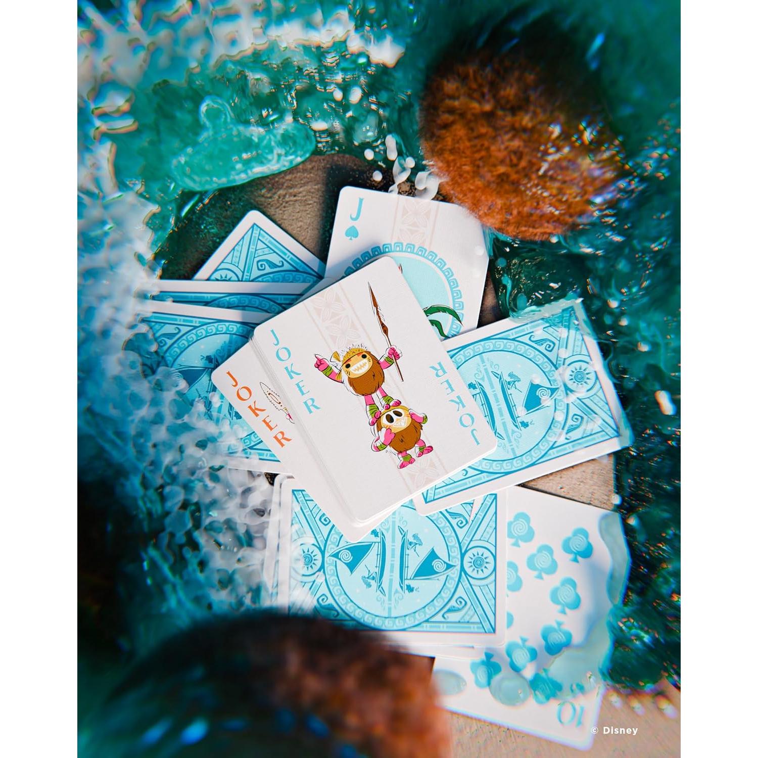 Baraja de Jugar Moana Disney - Bicycle - 84.8g - 9.2x6.5cm