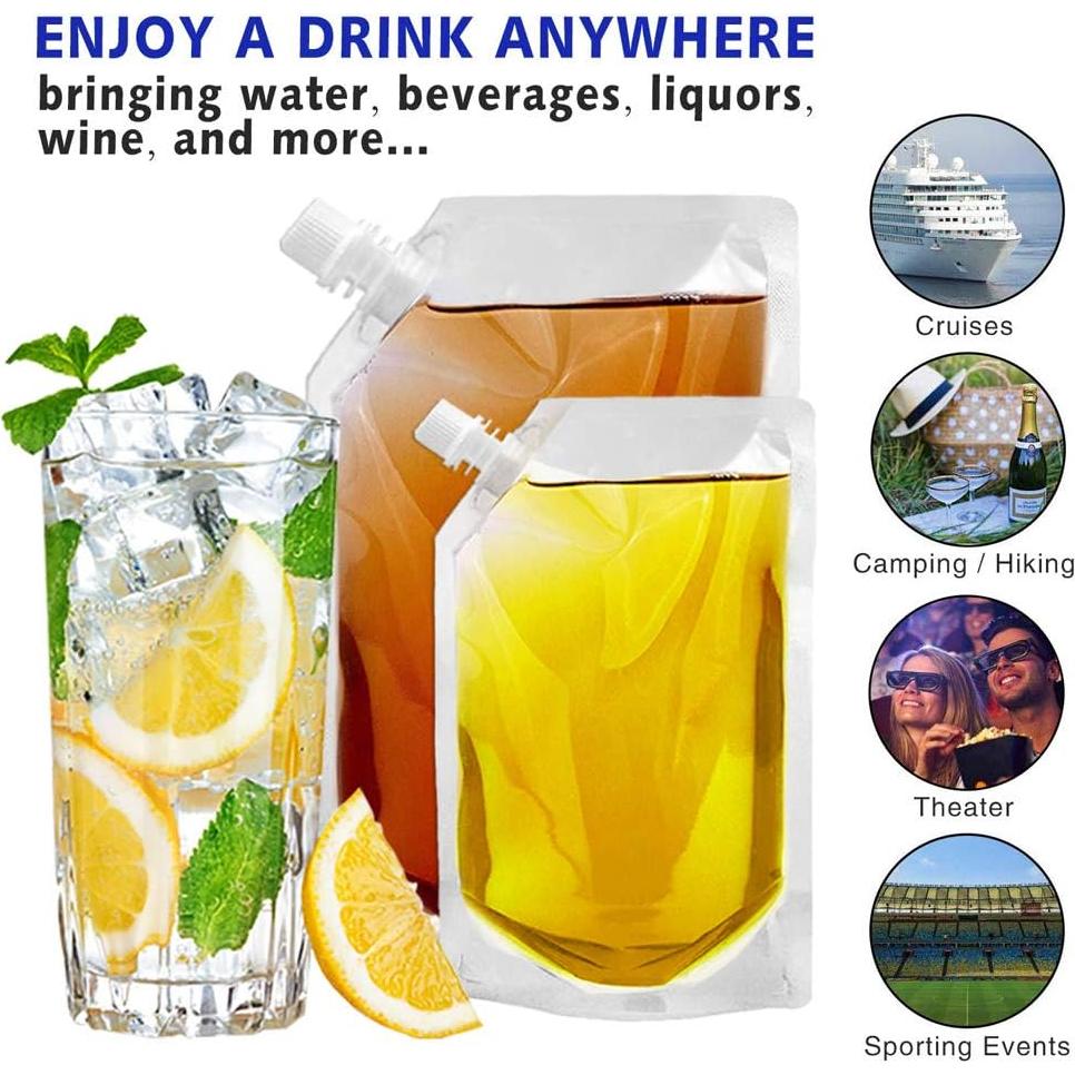 Frasco de licor oculto Vignee 0,95L y 0,47L kit de 11