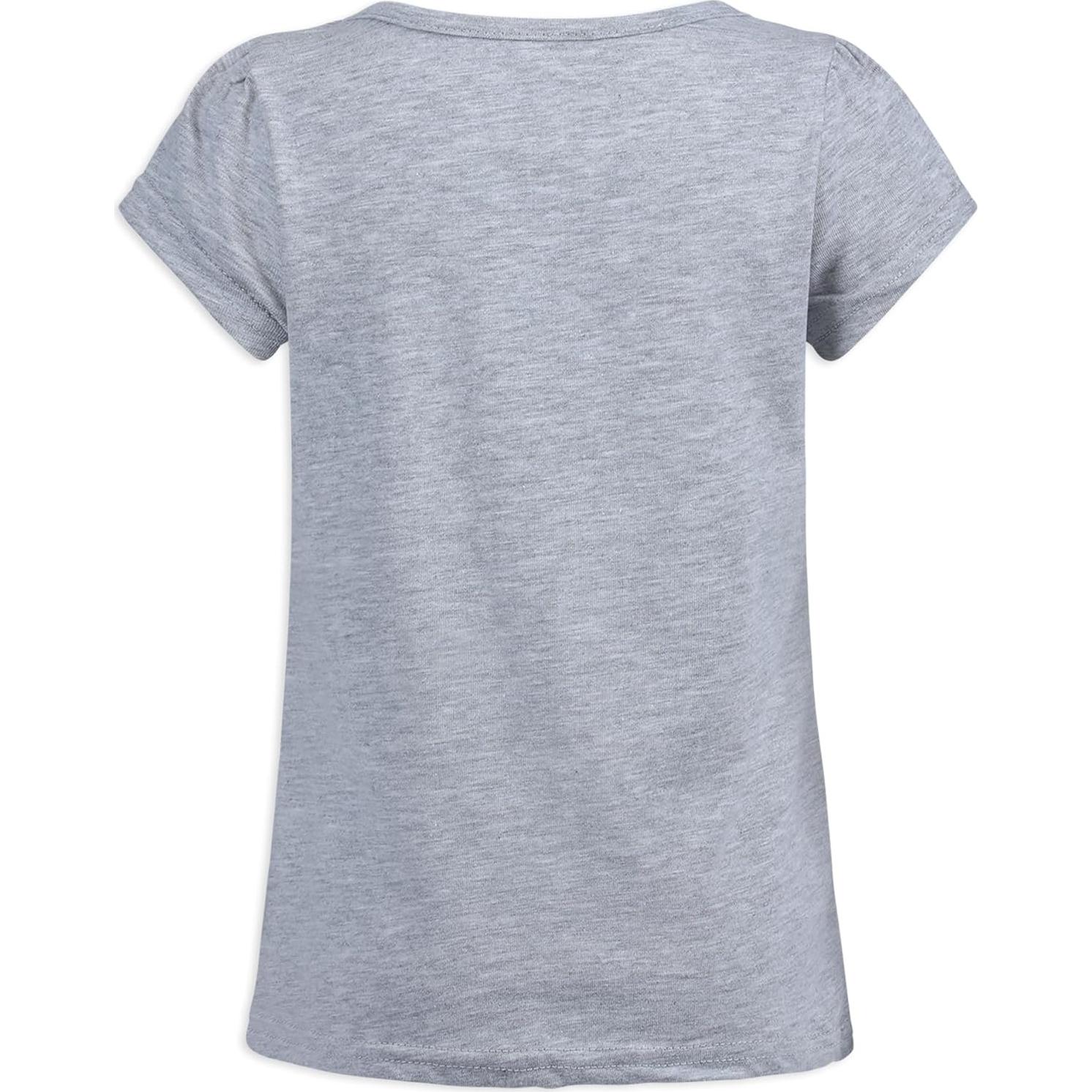 Camisetas de Manga Corta Disney Lilo y Stitch Niñas 3 Pzas