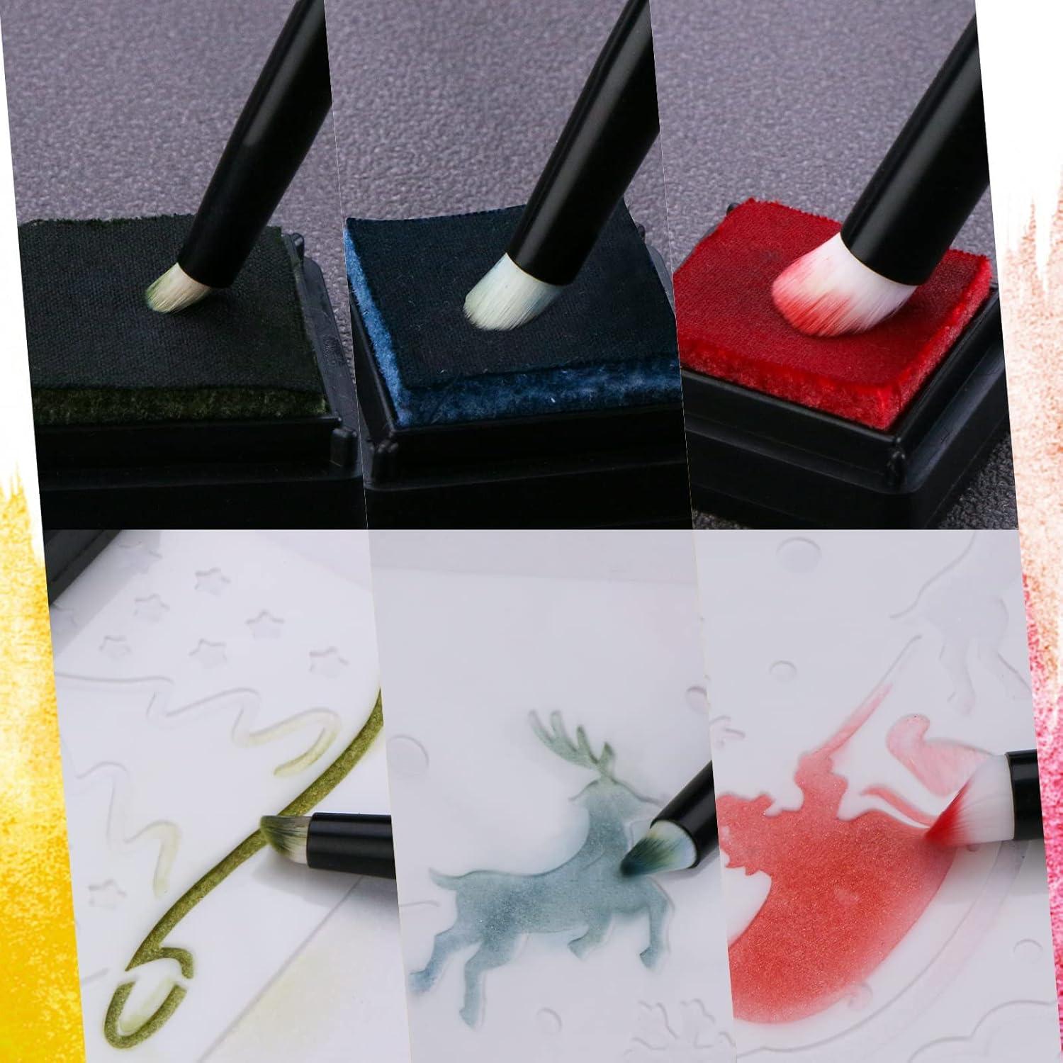 Juego de Pinceles Secos UNIMEIX para Pintura Acuarela