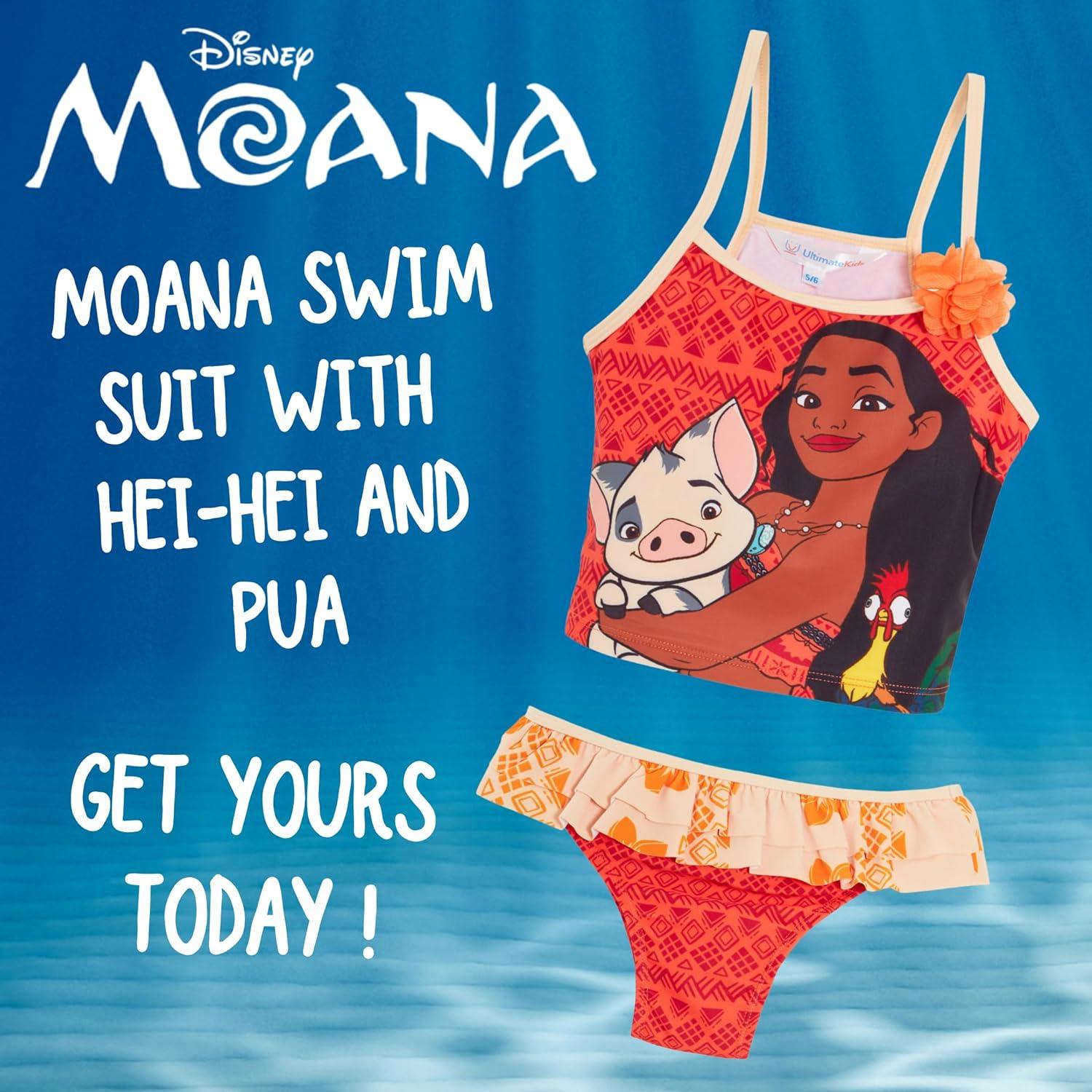 Tankini Moana Disney Niñas 2 Piezas Deluxe 9-10 Años