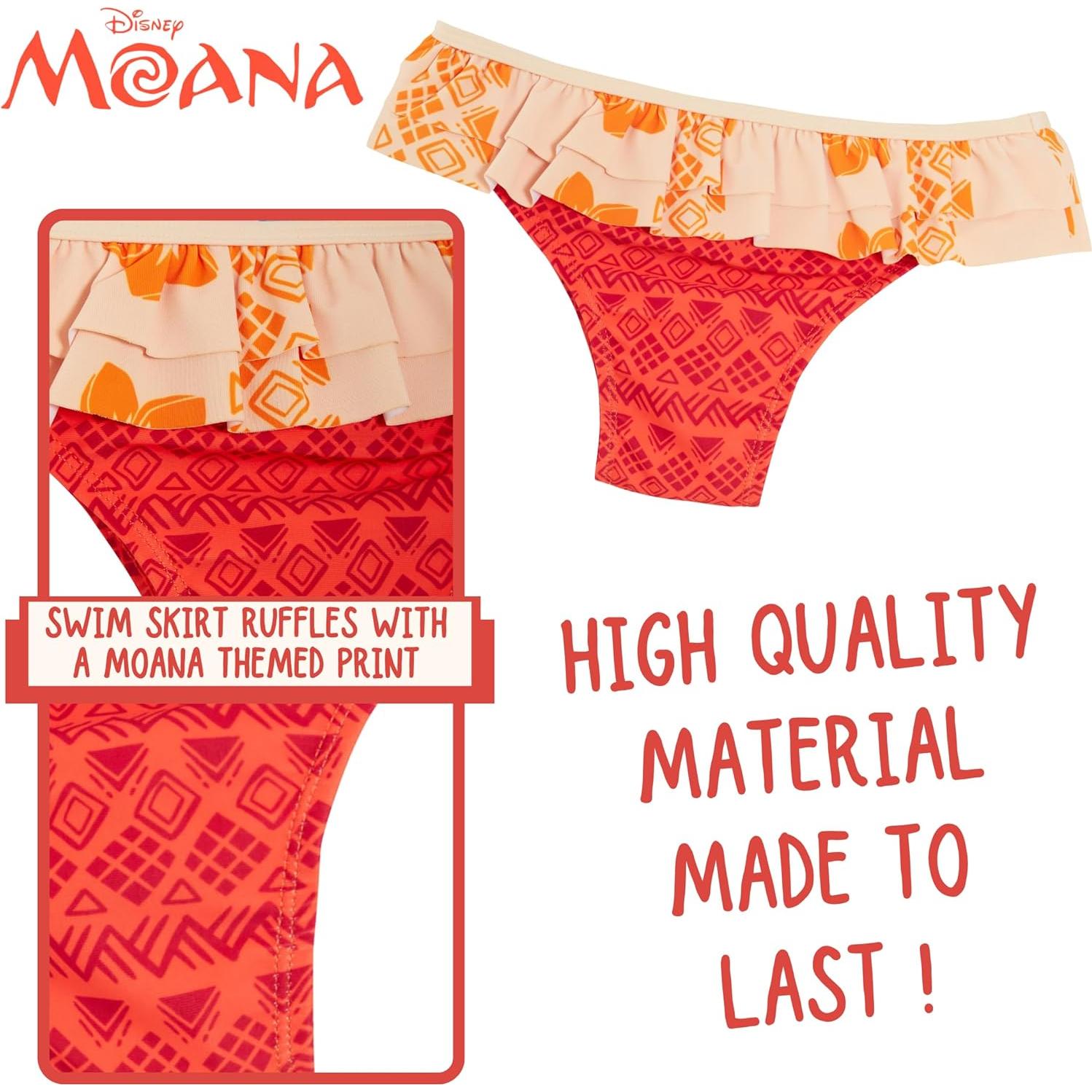 Tankini Moana Disney Niñas 2 Piezas Deluxe 9-10 Años