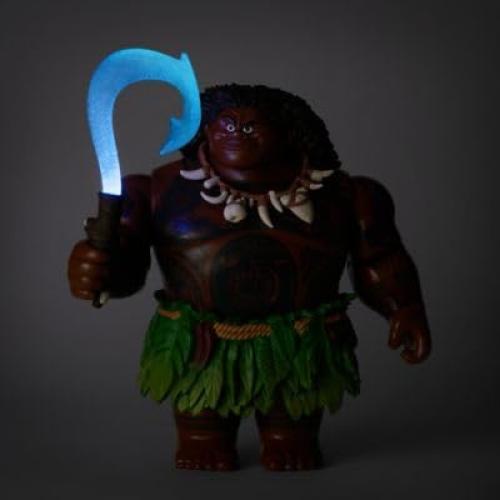 Figura de Acción Hablante Maui Disney 34cm con Gancho Iluminado