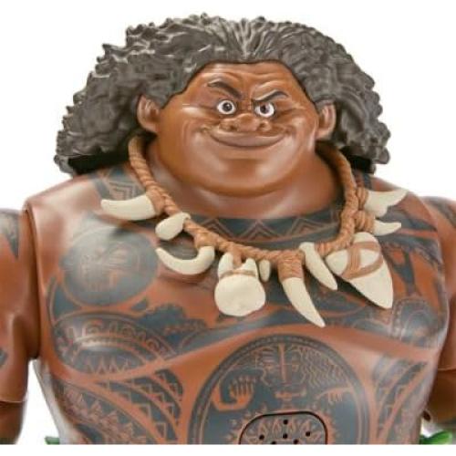 Figura de Acción Hablante Maui Disney 34cm con Gancho Iluminado