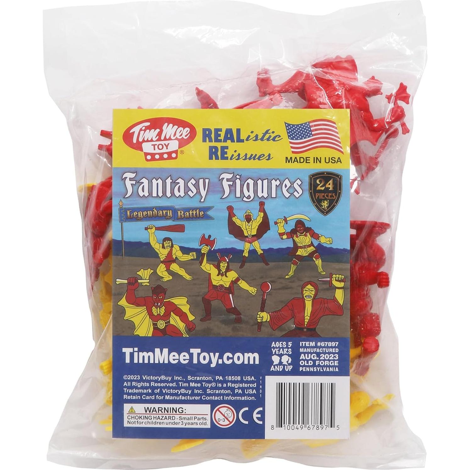 Figuras de Batalla Legendarias TimMee - Set 24pc 7,87cm