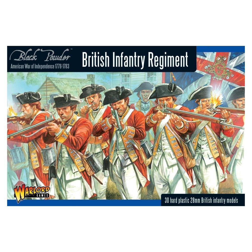 Kit de Modelo Regimiento de Infantería Británica 1:56 Warlord