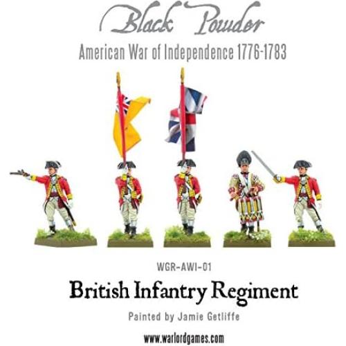 Kit de Modelo Regimiento de Infantería Británica 1:56 Warlord