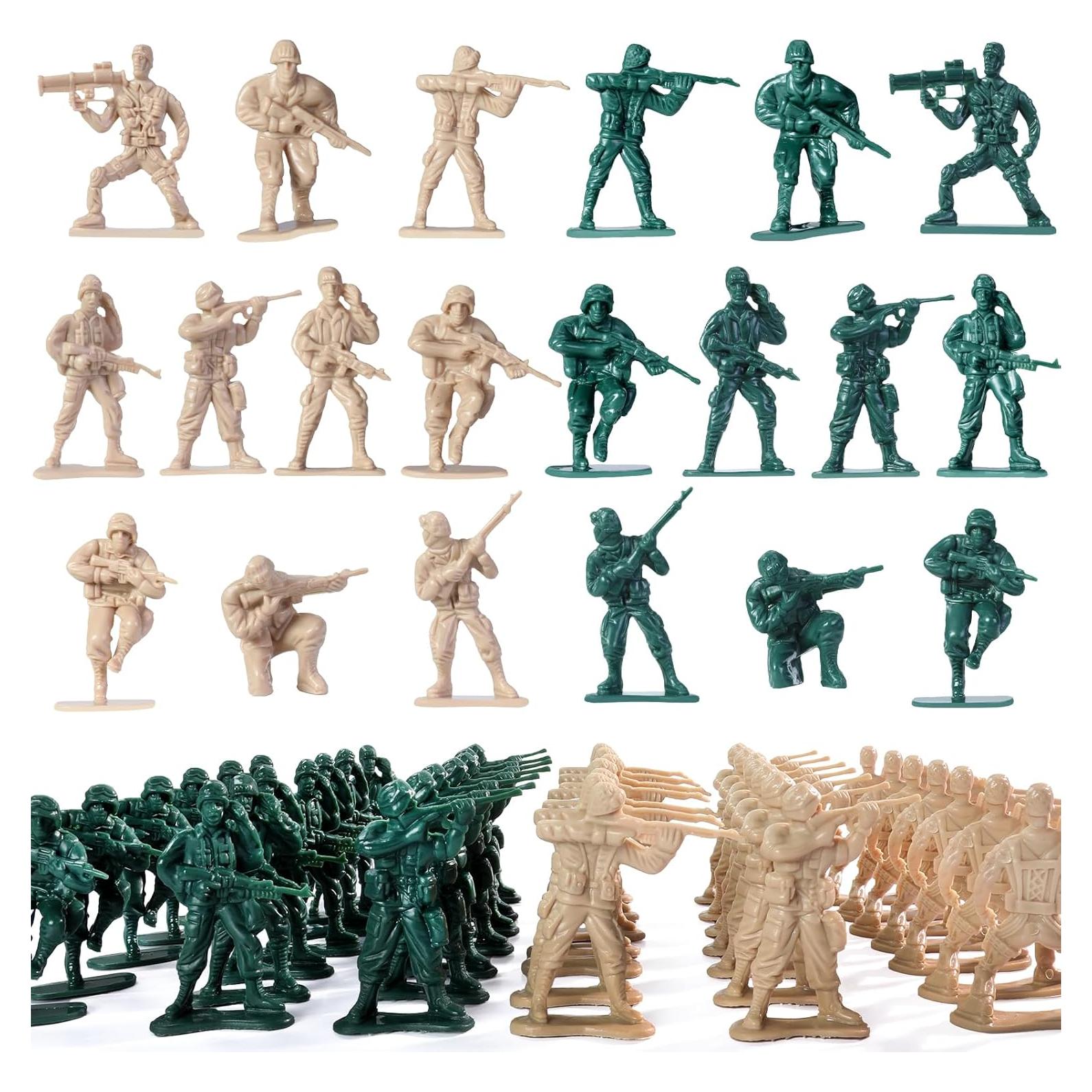 200 Soldados de Juguete del Ejército CHAXUNTEN - Figuras de Acción