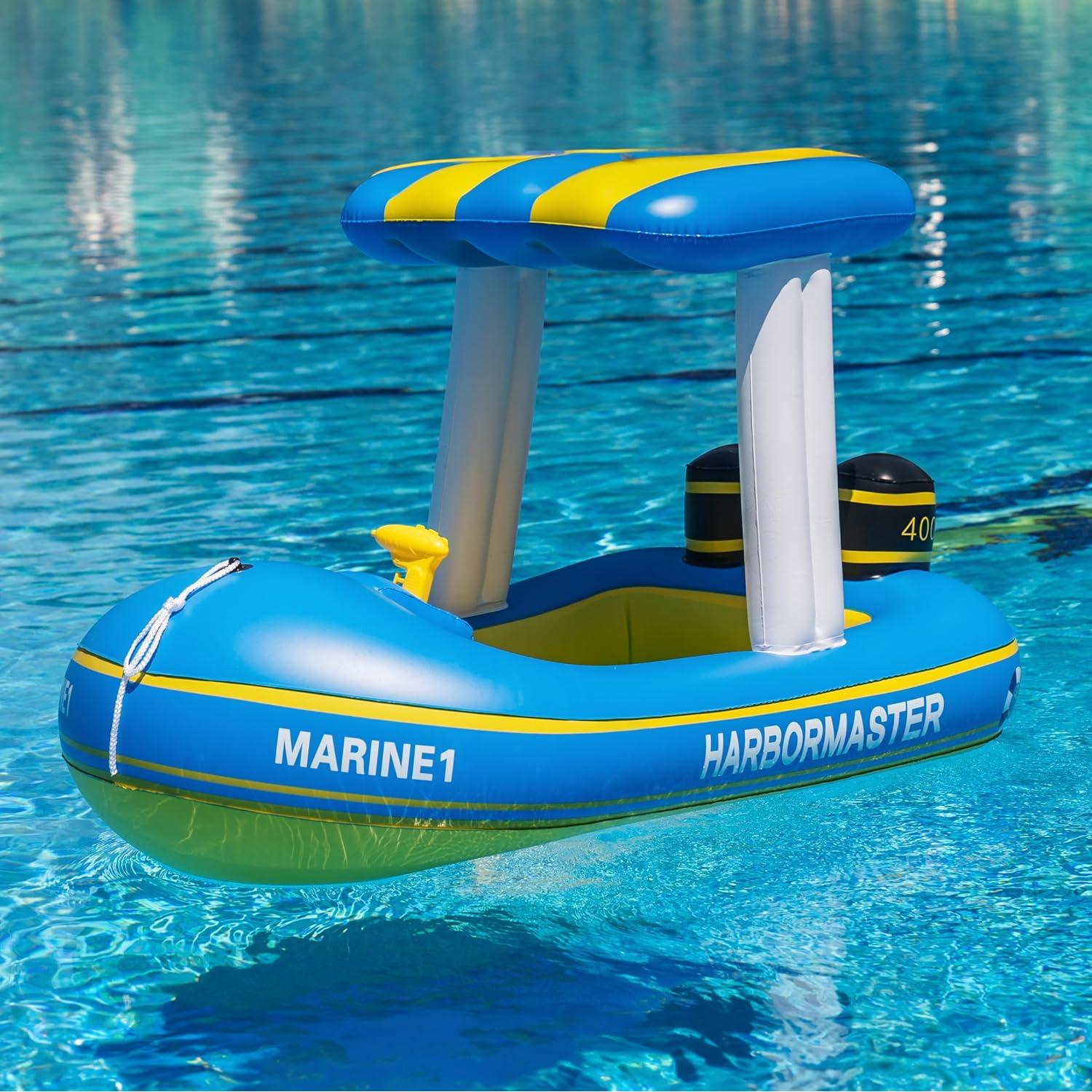 Flotador Inflable Zona Tech PA0007 Barco Retro 167 cm