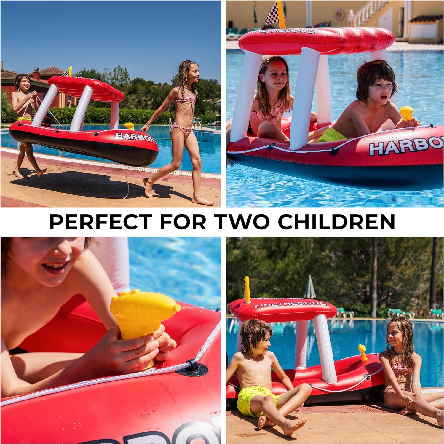 Flotador Inflable Zona Tech PA0007 Barco Retro 167 cm
