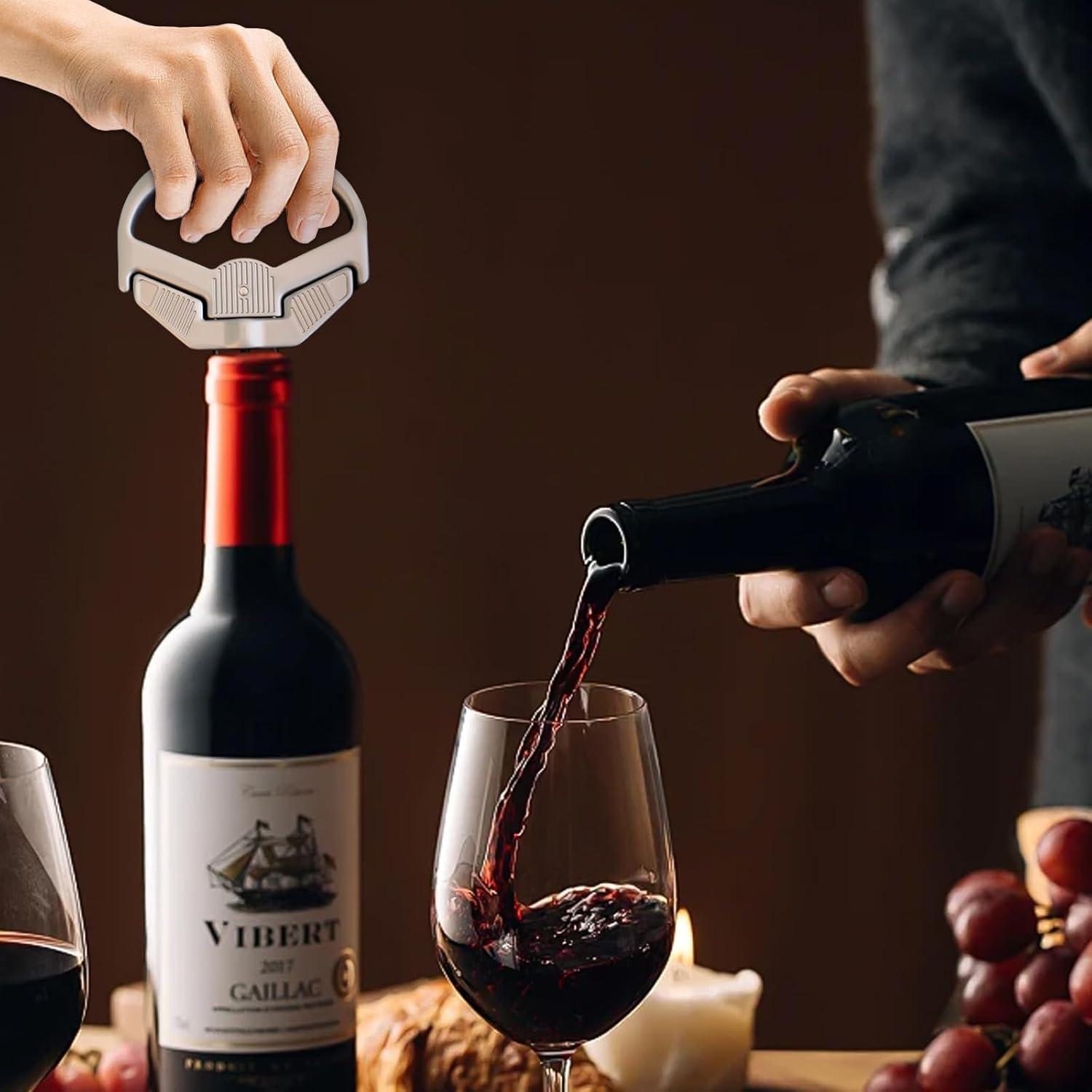 Abridor de vino 3 en 1 KERHAND para tapones frágiles