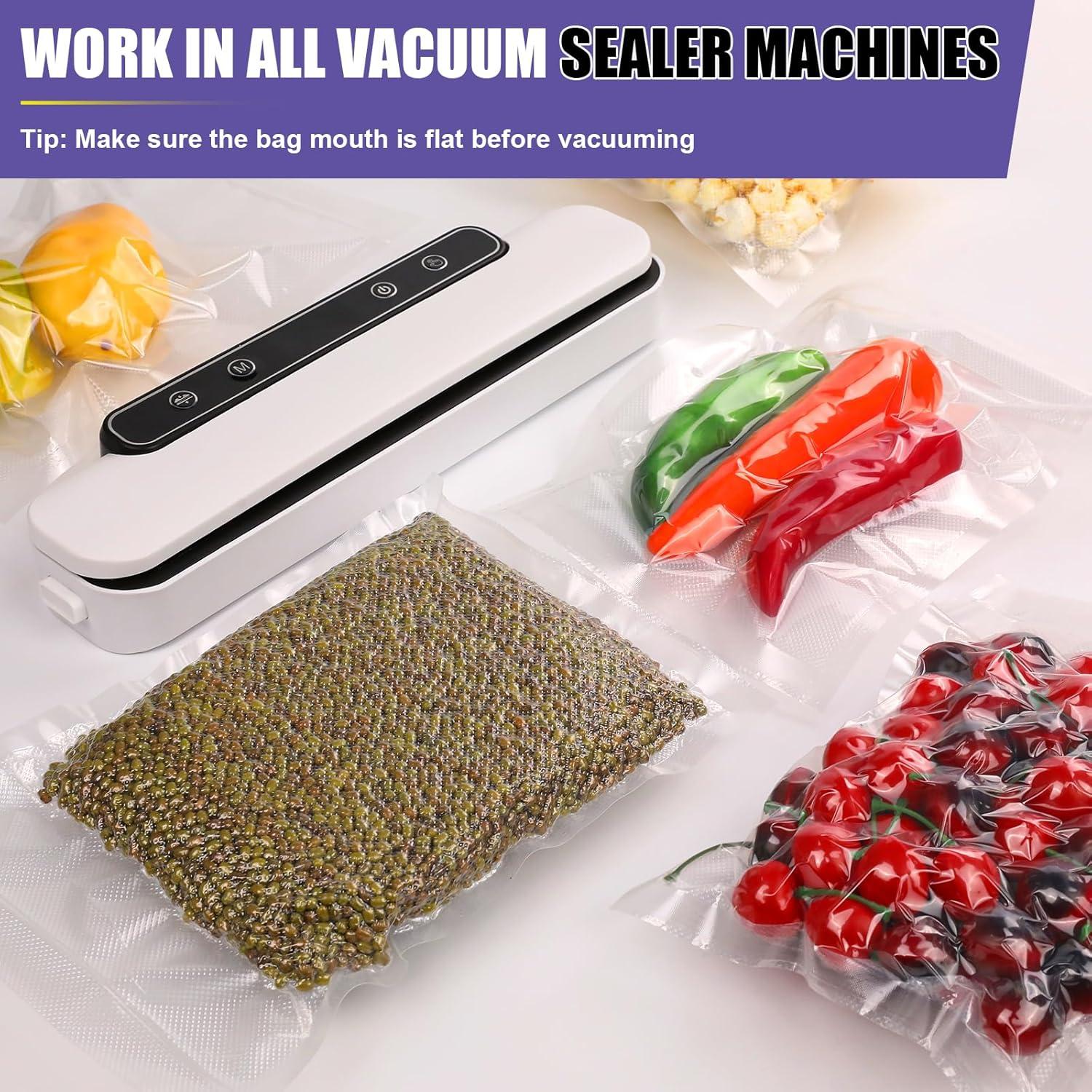 Bolsas de Sellado al Vacío CAREGY 400 Piezas 20 x 30 cm BPA Libre