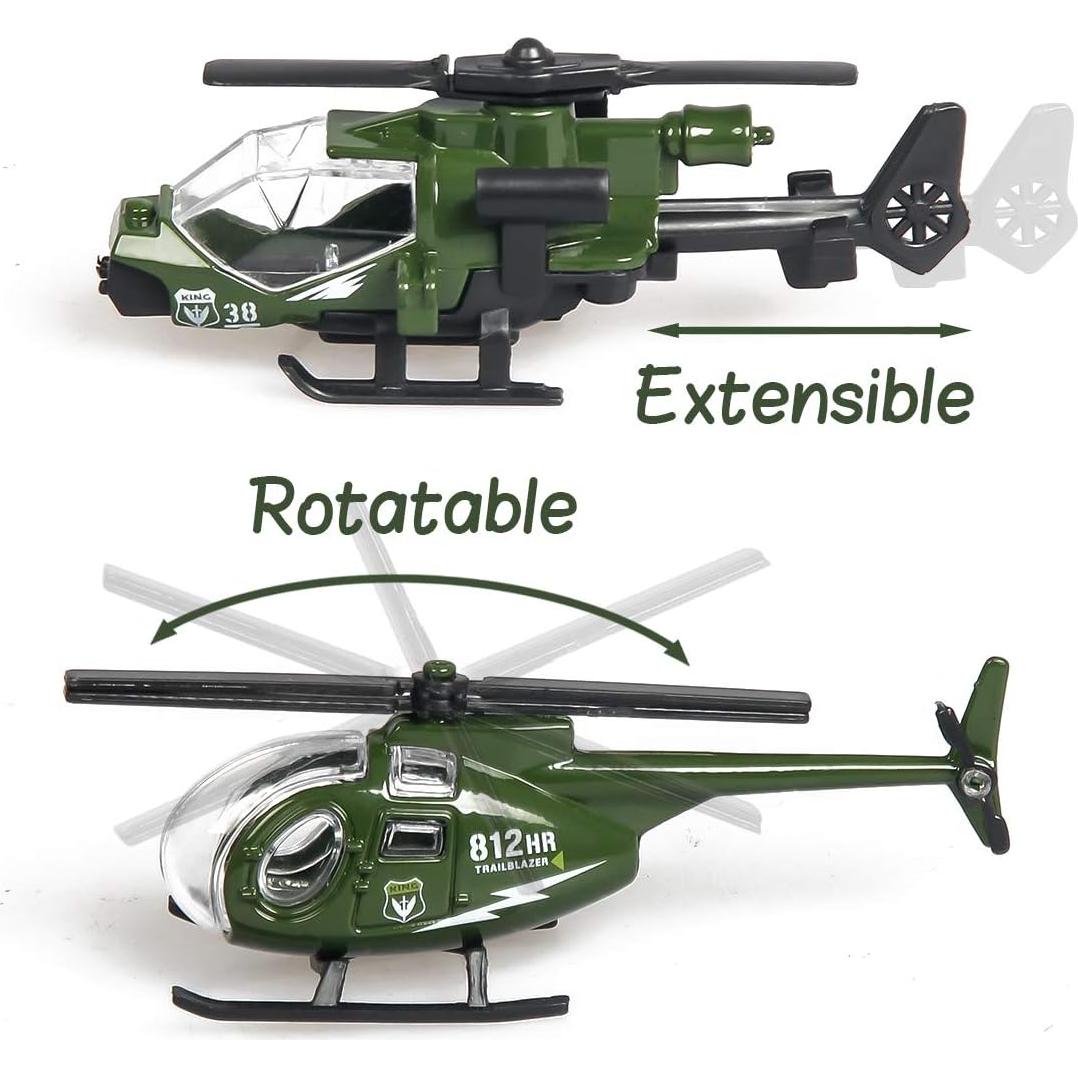 Juego de 18 vehículos militares Singer con tanques y soldados