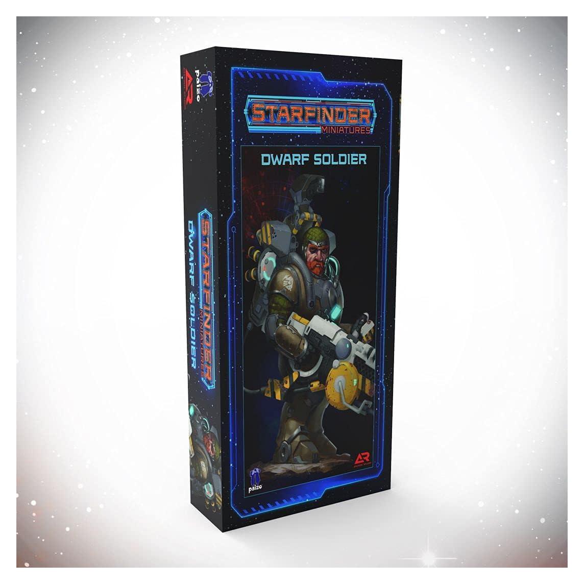 Miniatura Sin Pintar Soldado Enano 32mm Archon Studio