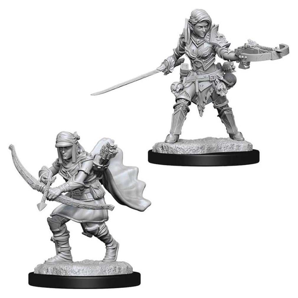 Miniaturas Sin Pintar WizKids Pathfinder Exploradora Semi-Elfa