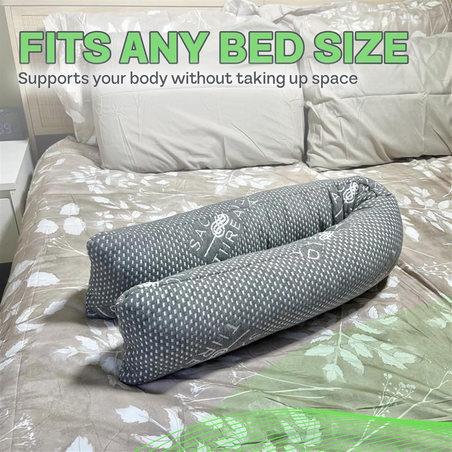 Almohada Corporal Cilíndrica Sagrado Hilo 137x20 cm Espuma Memoria