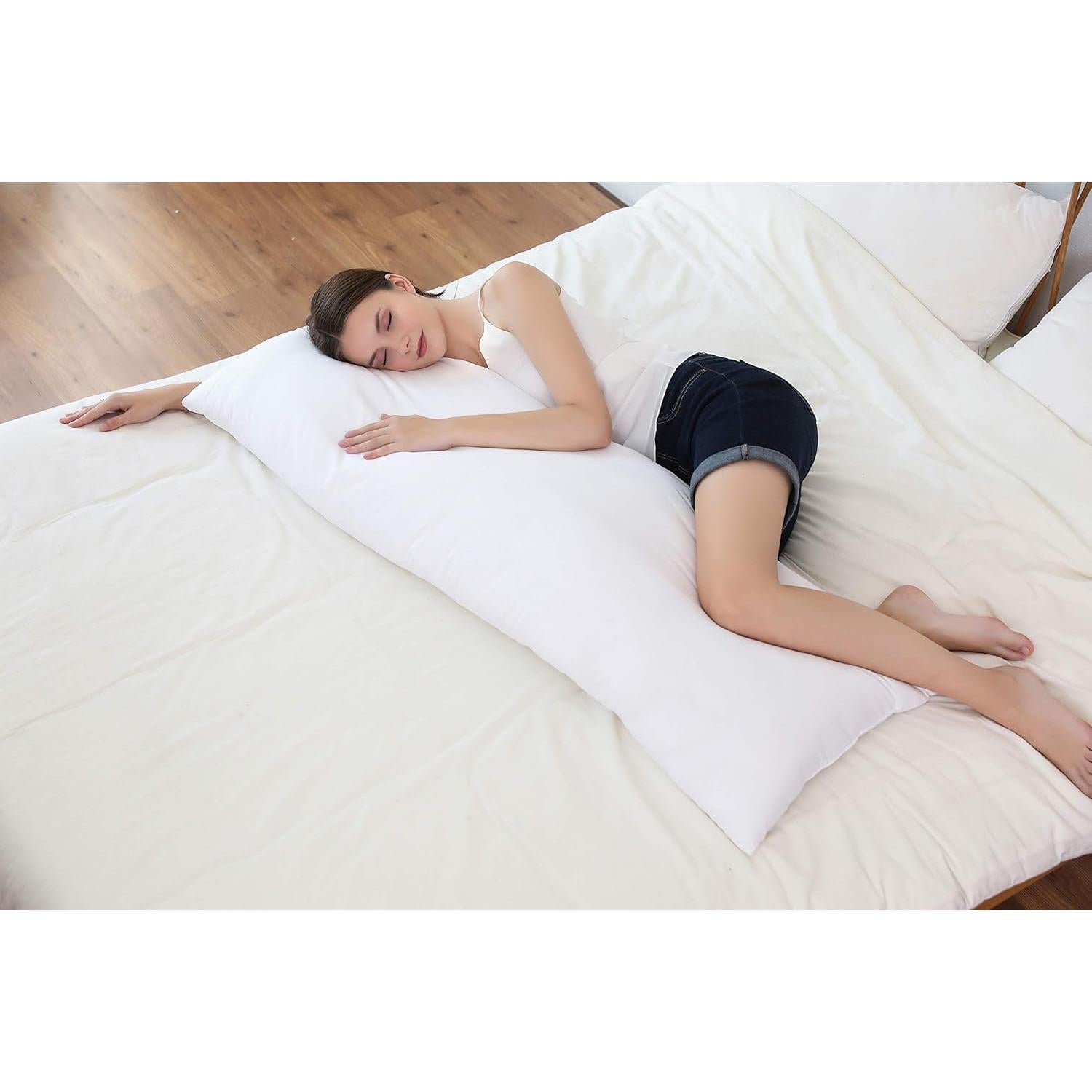Almohada Corporal EVOLIVE Microfibra 21x54 cm Embarazo