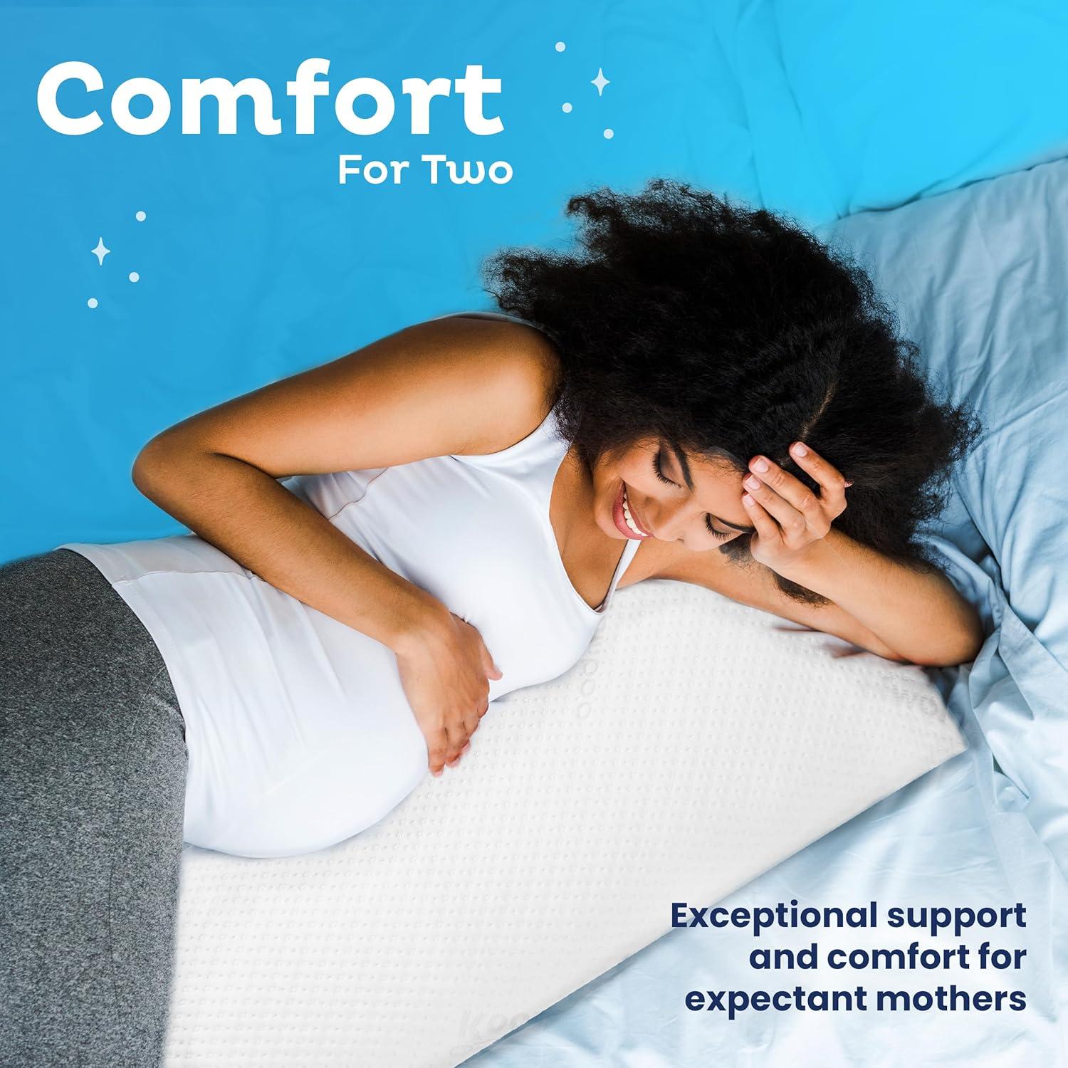 Almohada Corporal Snuggle-Pedic 20x54 Espuma Viscoelástica