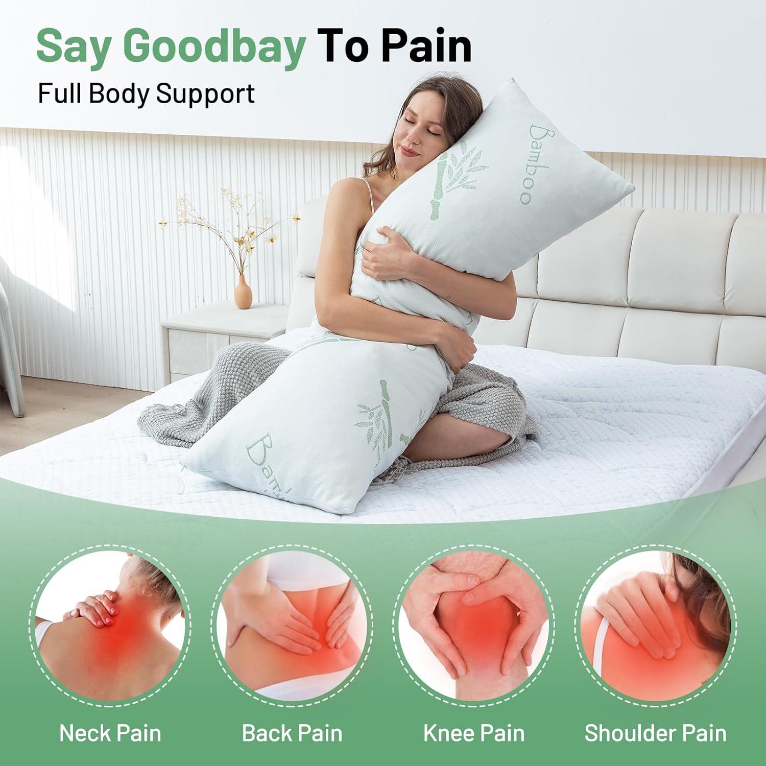 Almohada Corporal Primesoft 50x137 cm Espuma Viscoelástica