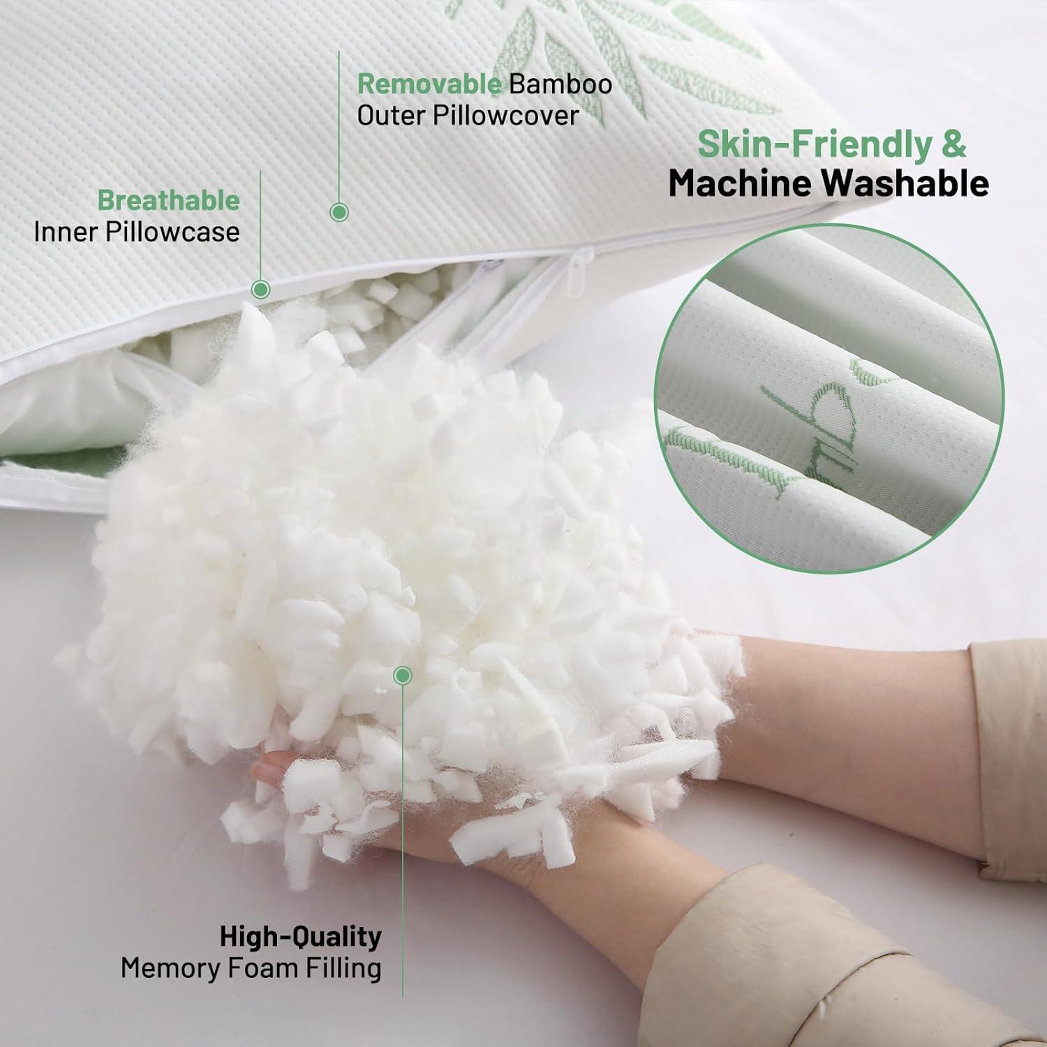 Almohada Corporal Primesoft 50x137 cm Espuma Viscoelástica