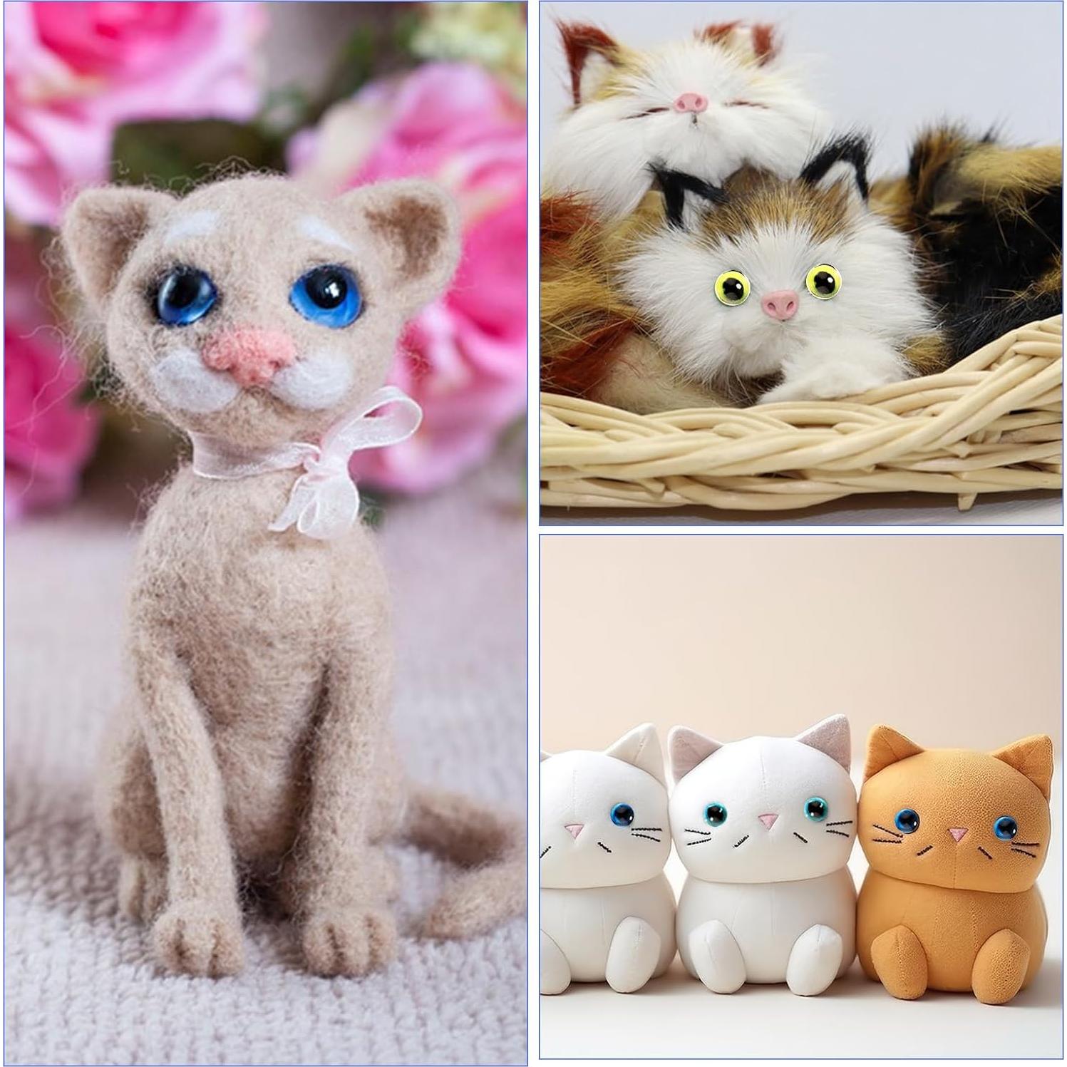 100 Ojos de Vidrio 6mm para Manualidades DIVINA VITAE