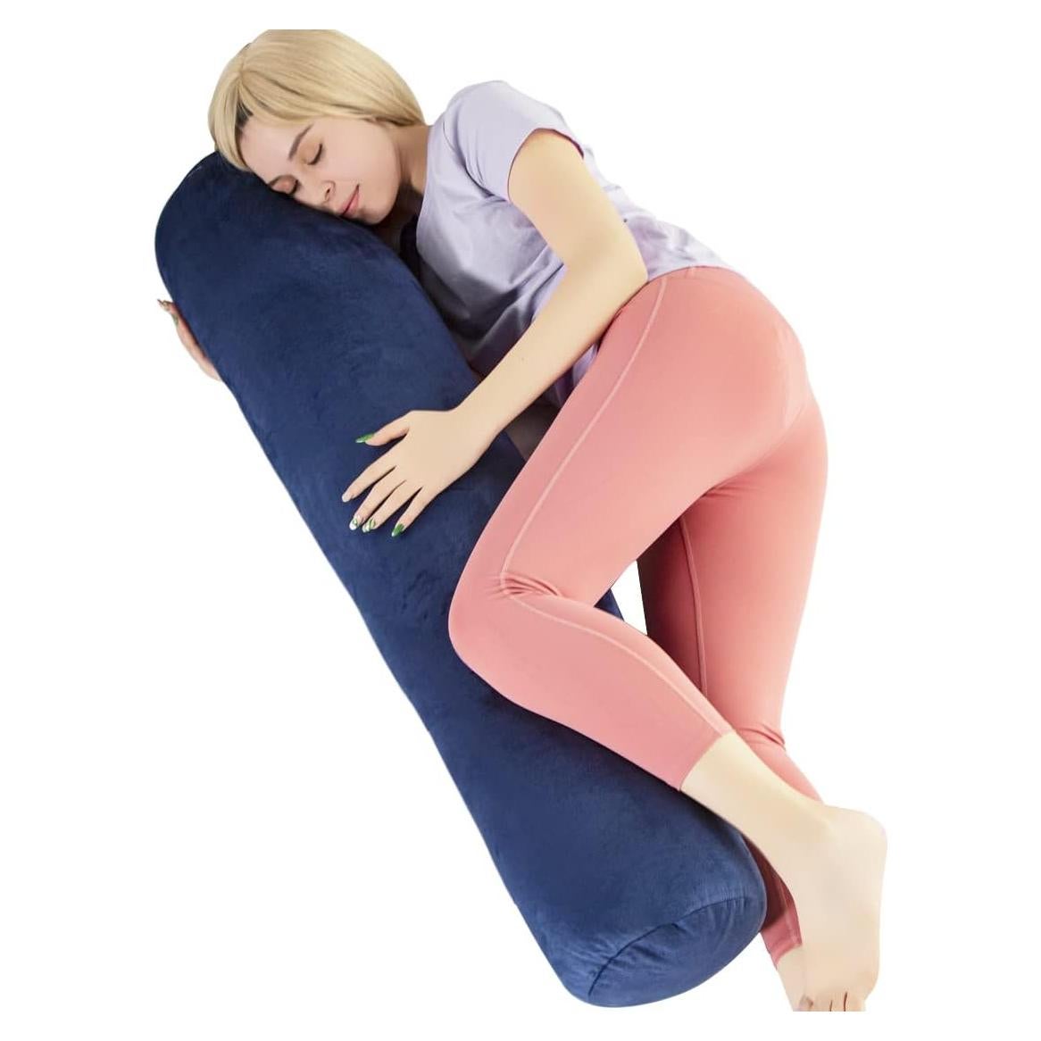 Almohada Corporal Larga 1 MIDDLE ONE Azul 119 cm x 20 cm