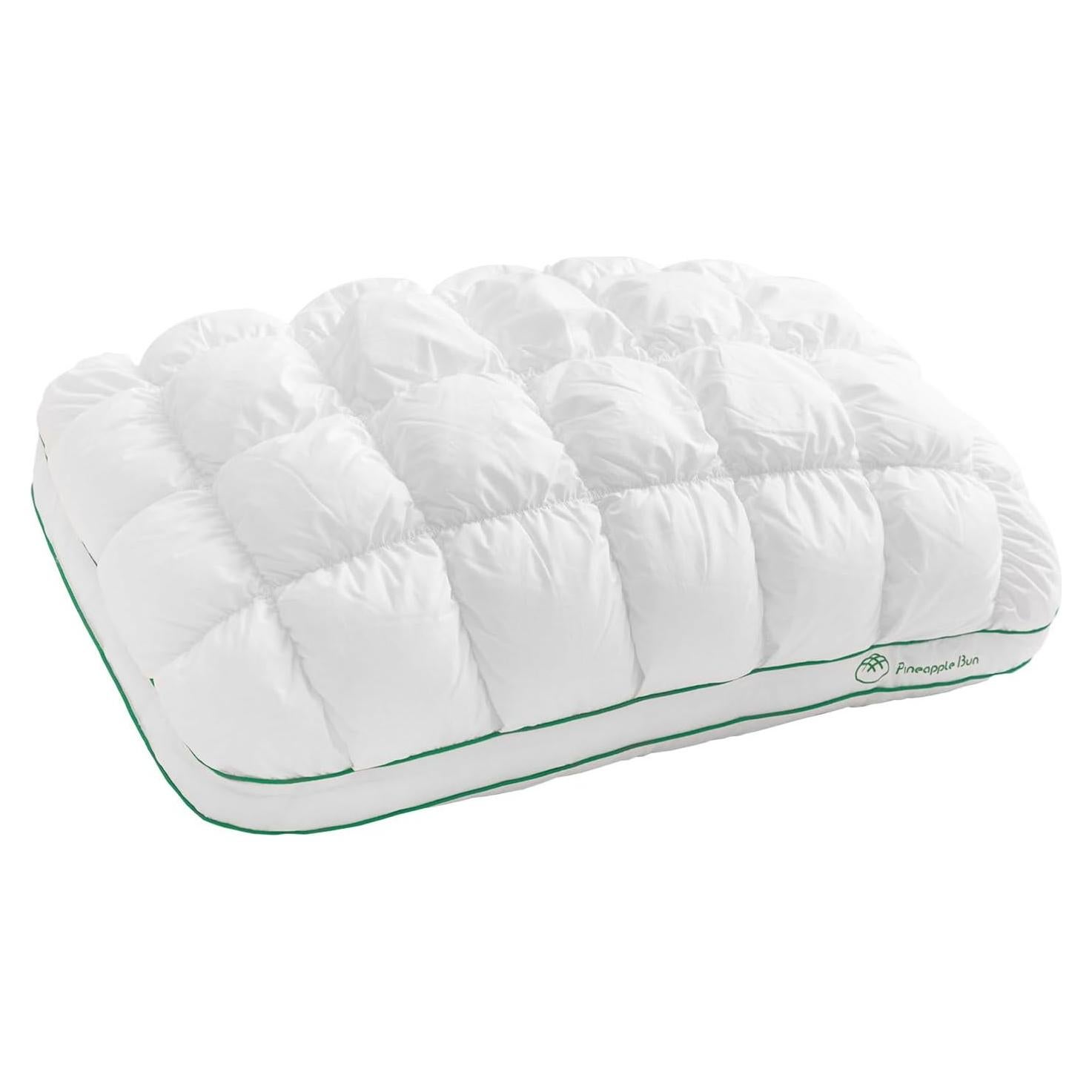 Almohada Queen TU LUNA Soporte Esponjosa Algodón Blanco