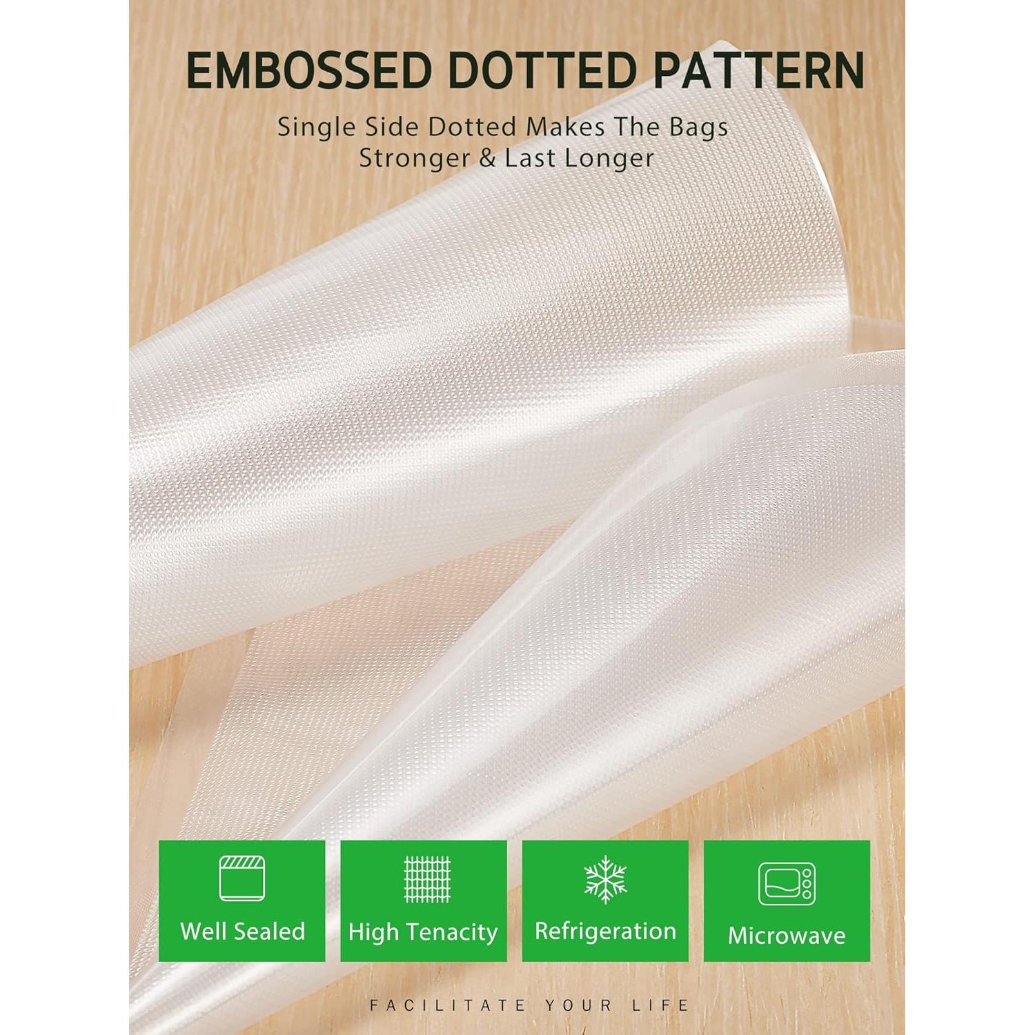 Bolsas de Sellado al Vacío Syntus 200 Cuartas 20x30 cm