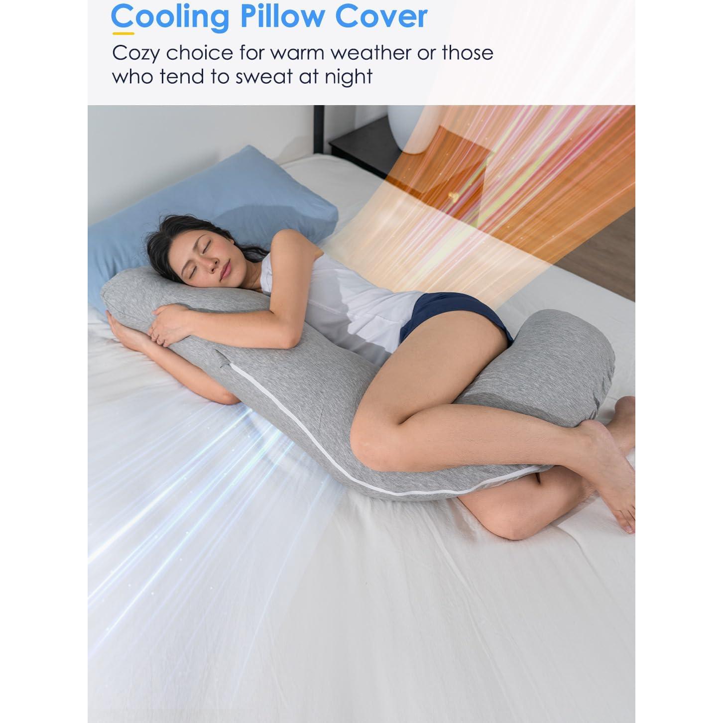 Almohada Corporal QUEEN ROSE 104 cm Soporte Lado Gris