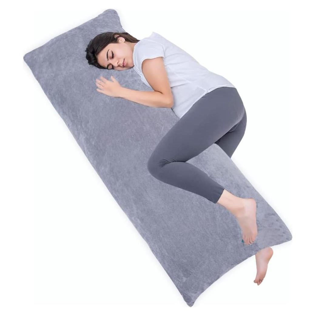 Almohada Corporal 1 MIDDLE ONE 137x51 cm Firme Gris
