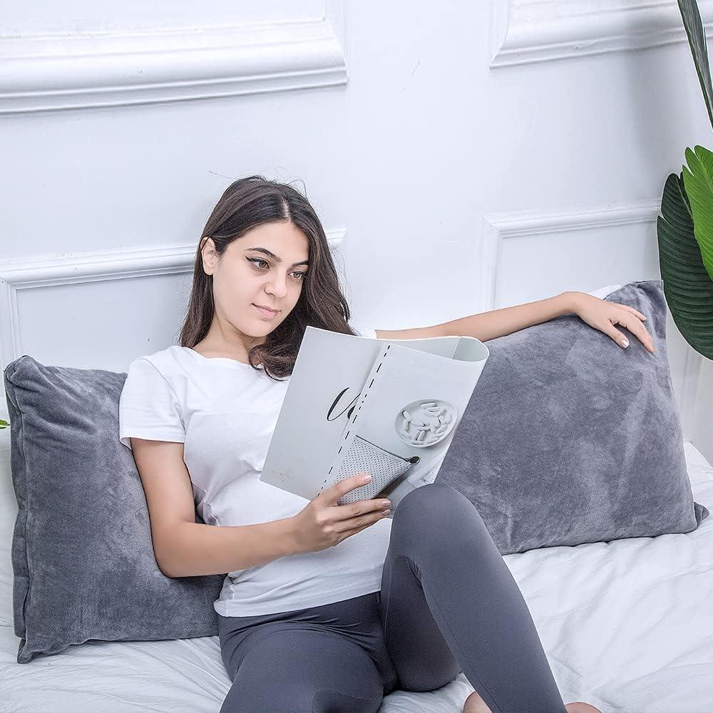 Almohada Corporal 1 MIDDLE ONE 137x51 cm Firme Gris