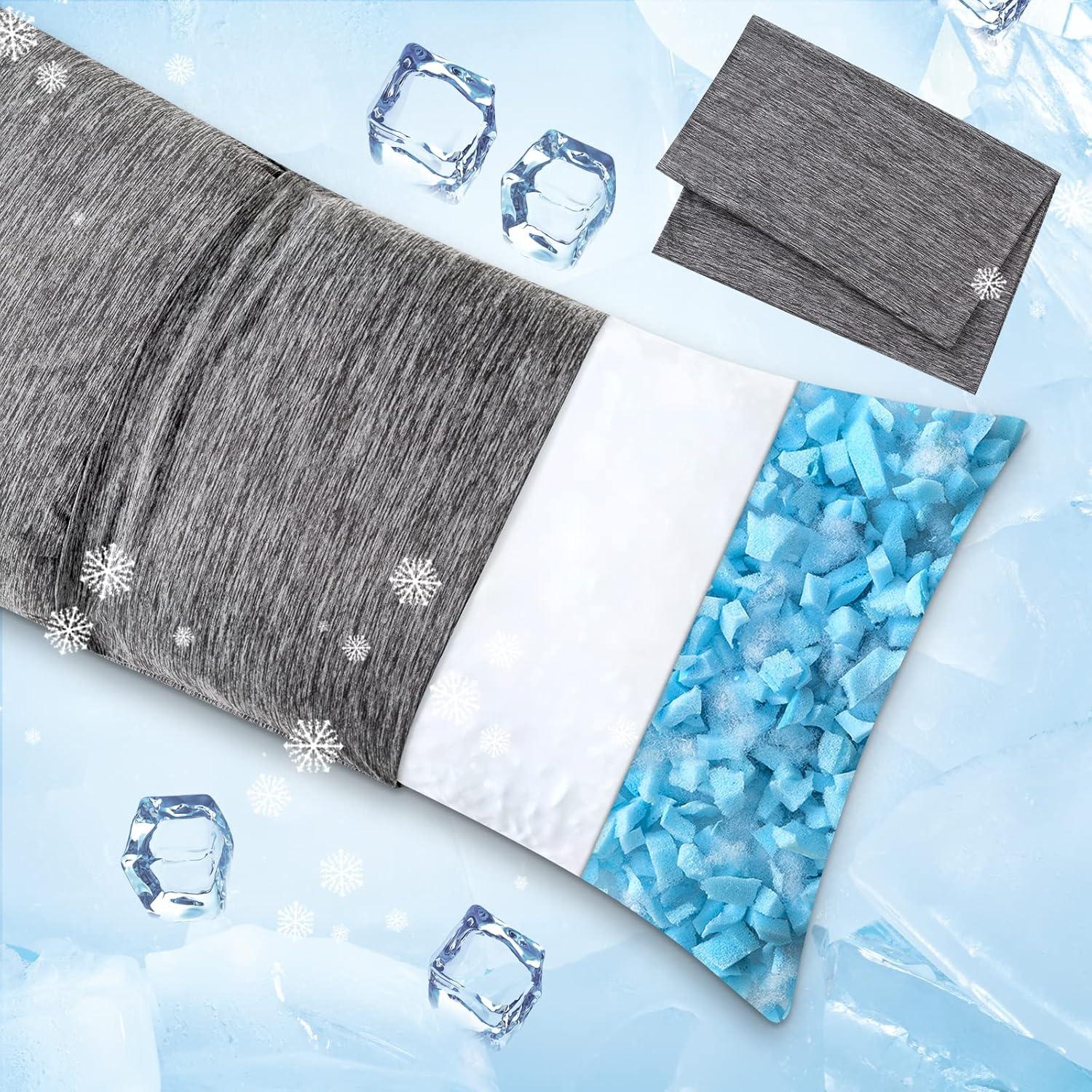 Almohada Corporal MIULEE Espuma Memoria 50,8x137,2 cm Gris