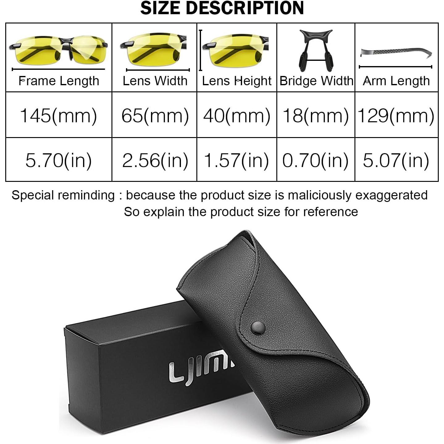 Gafas de Sol YIMI Fotoquímicas Polarizadas UV400