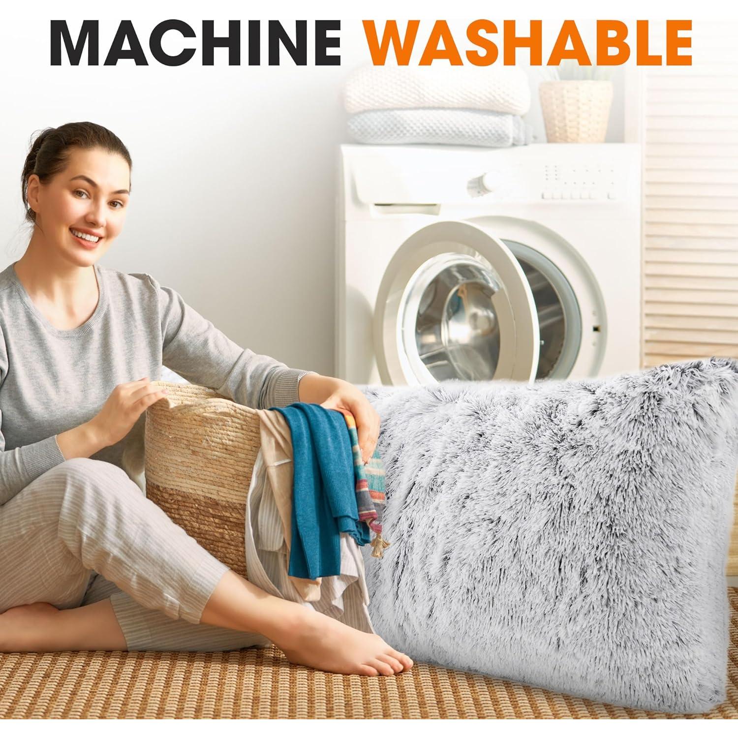 Cojín de Cuerpo Largo Cheer Collection 50x137 cm Gris