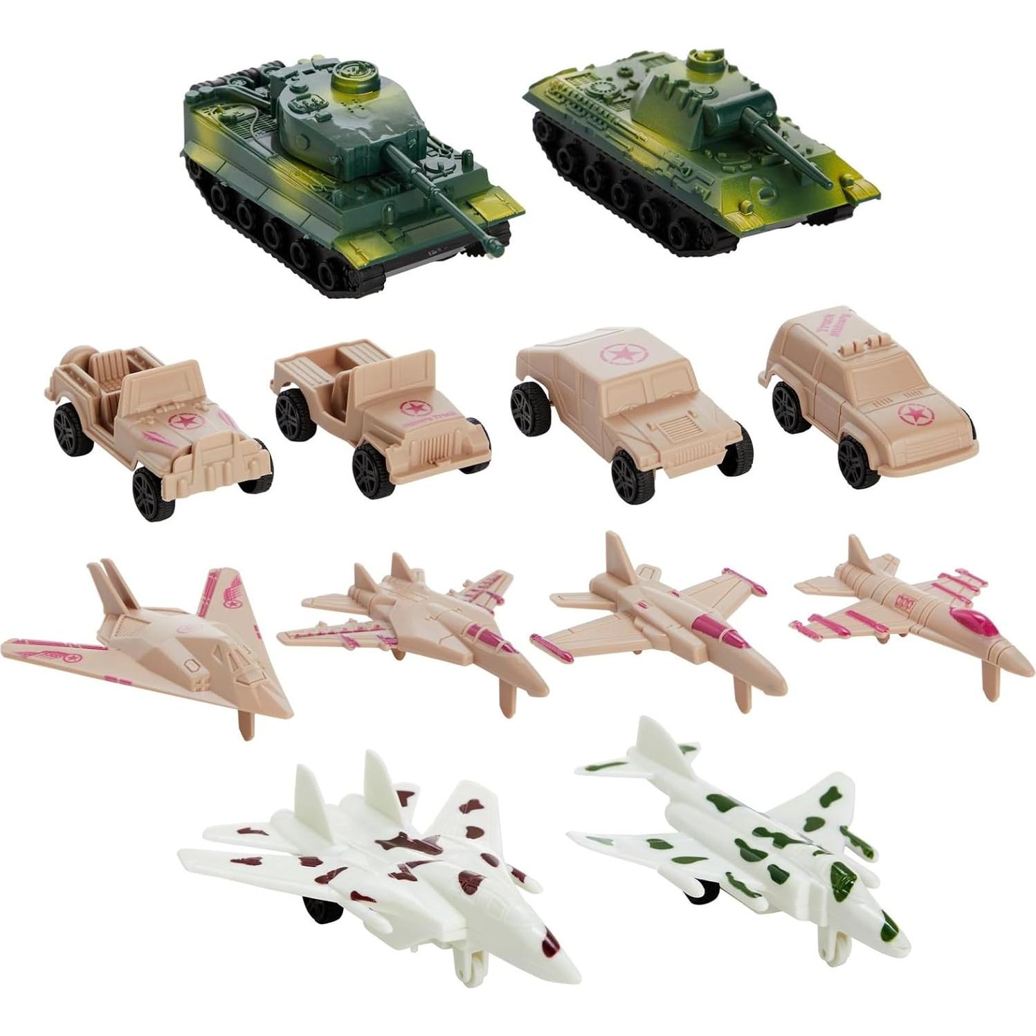 Soldados de Juguete Ejército Blue Panda 400 Piezas Accesorios