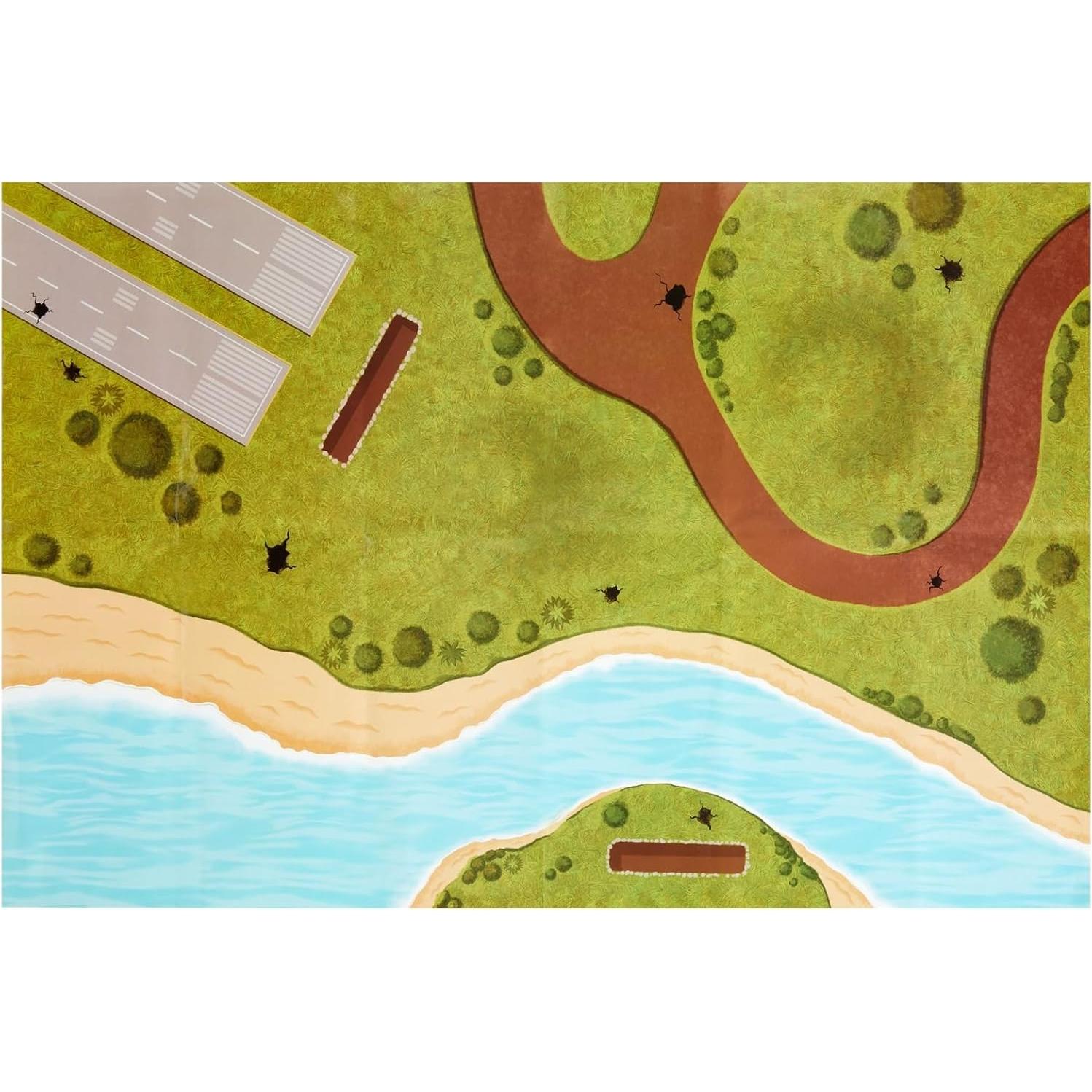 Soldados de Juguete Ejército Blue Panda 400 Piezas Accesorios