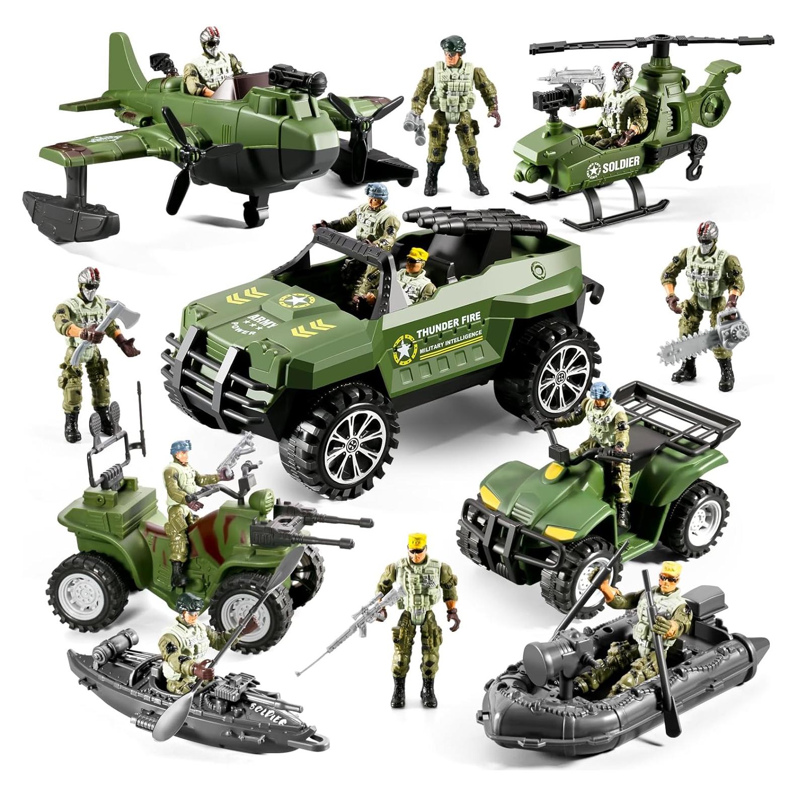 Conjunto 78 en 1 Juguetes Soldados HOSPONY 1,27 kg