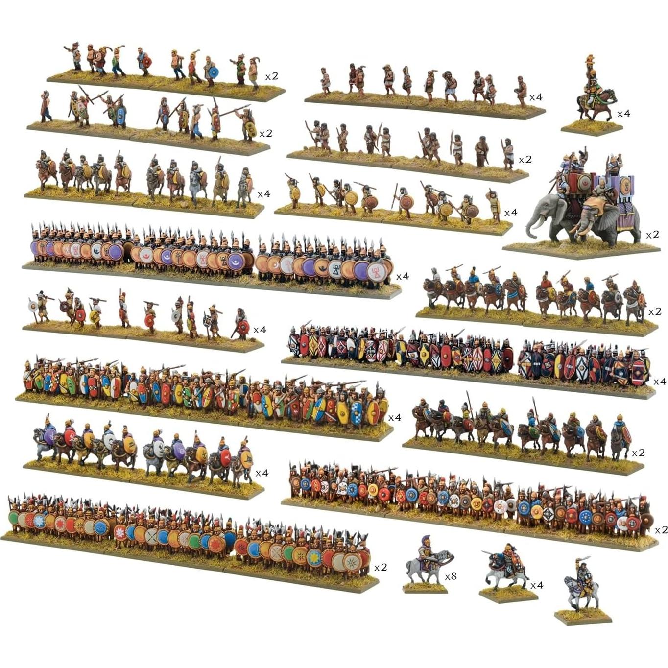 Miniaturas de Batalla Hail Caesar Warlord 28mm Cartaginenses