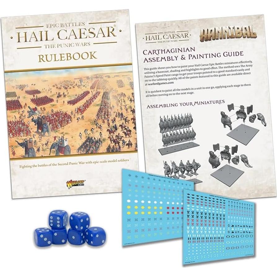 Miniaturas de Batalla Hail Caesar Warlord 28mm Cartaginenses