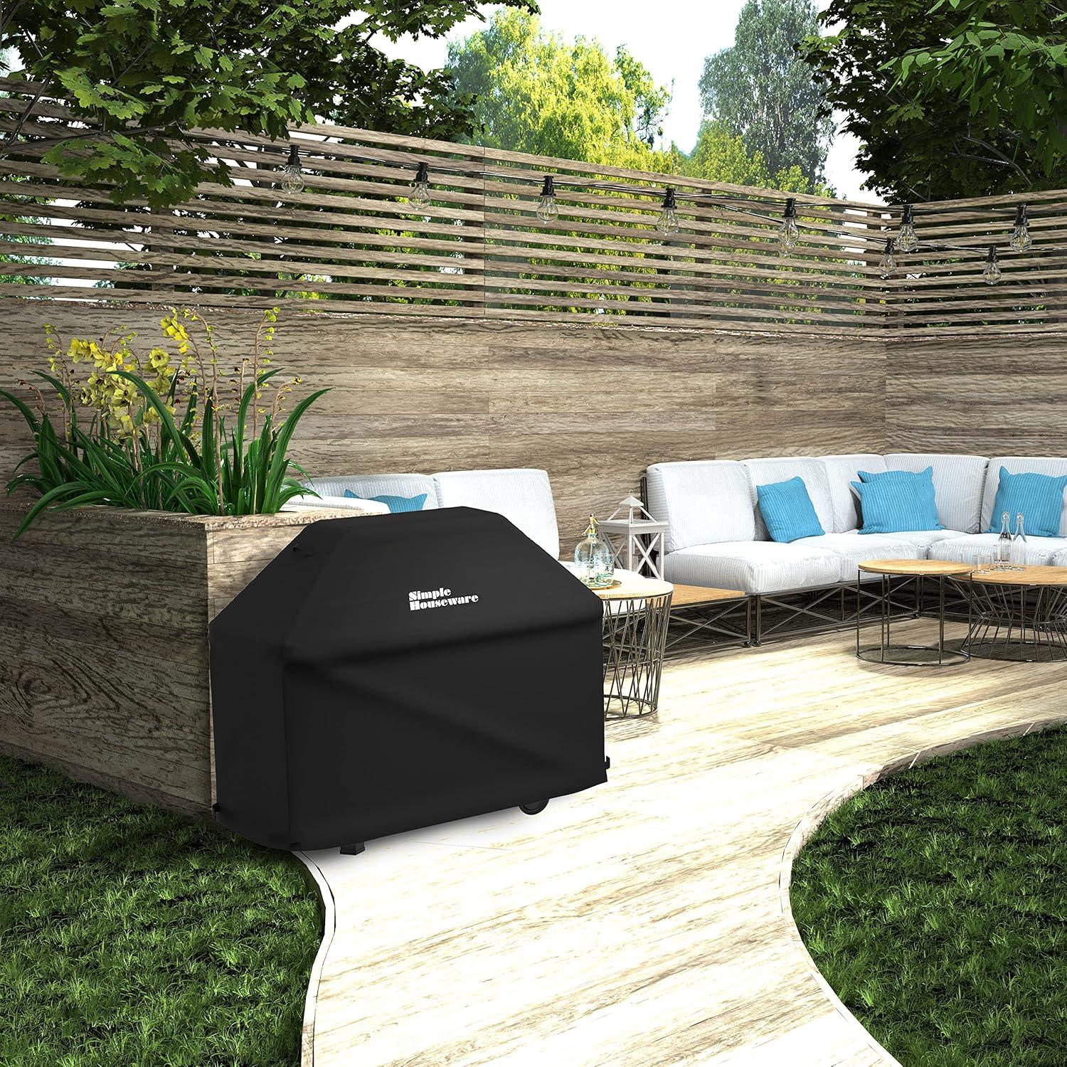 Cubierta para parrilla Simple Houseware 139,7x58,4 cm resistente