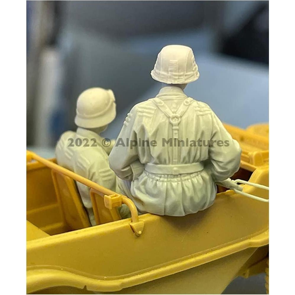 Kit de Resina Alpine Miniatures 1/35 Soldado Waffen SS